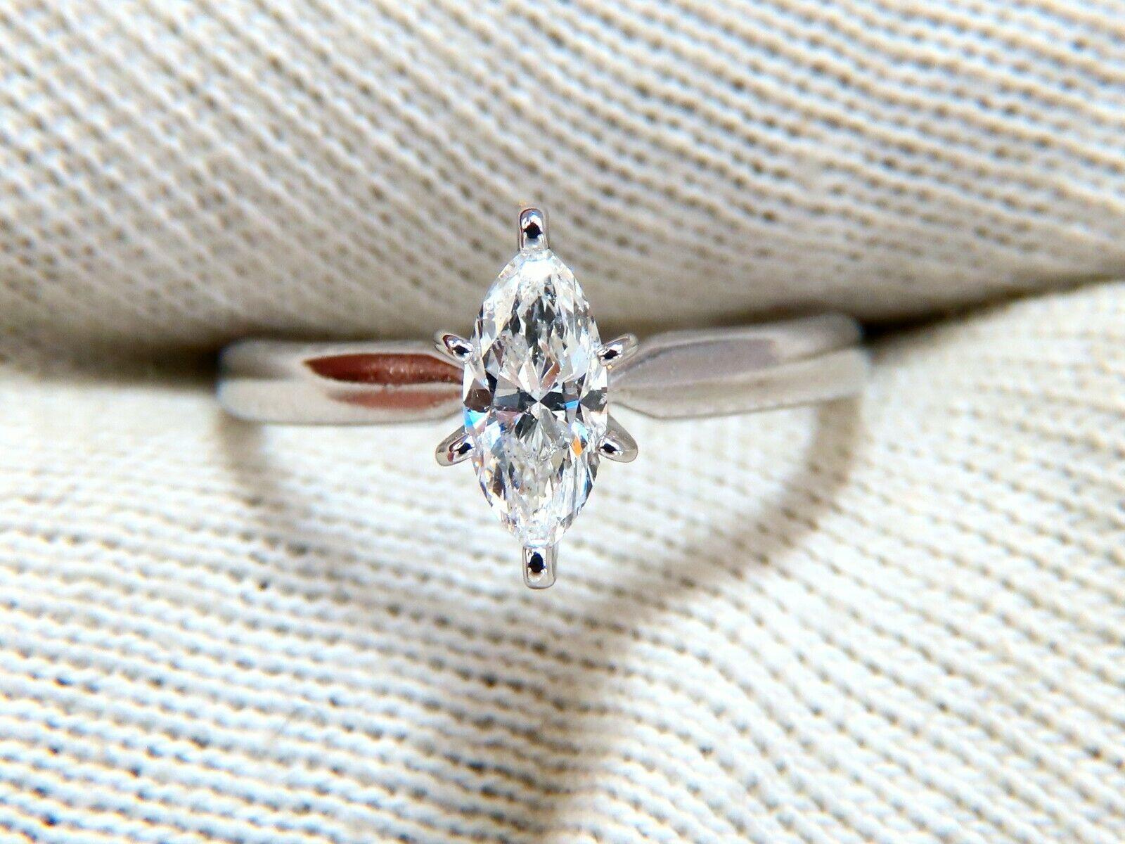Details about   CLEARANCE-----STAINLESS STEEL MARQUISE CUT CZ ENGAGEMENT & WEDDING RING SET SZ 5 