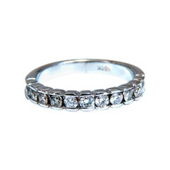.52ct Natural Round Diamond Channel Band Ring 14kt. 11 Stoner