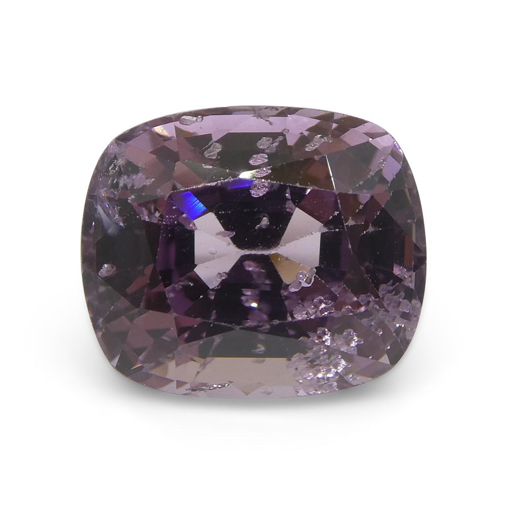 Spinello rosa rettangolare a cuscino di 5.2ct dalla Birmania In condizioni Nuovo in vendita a Toronto, Ontario