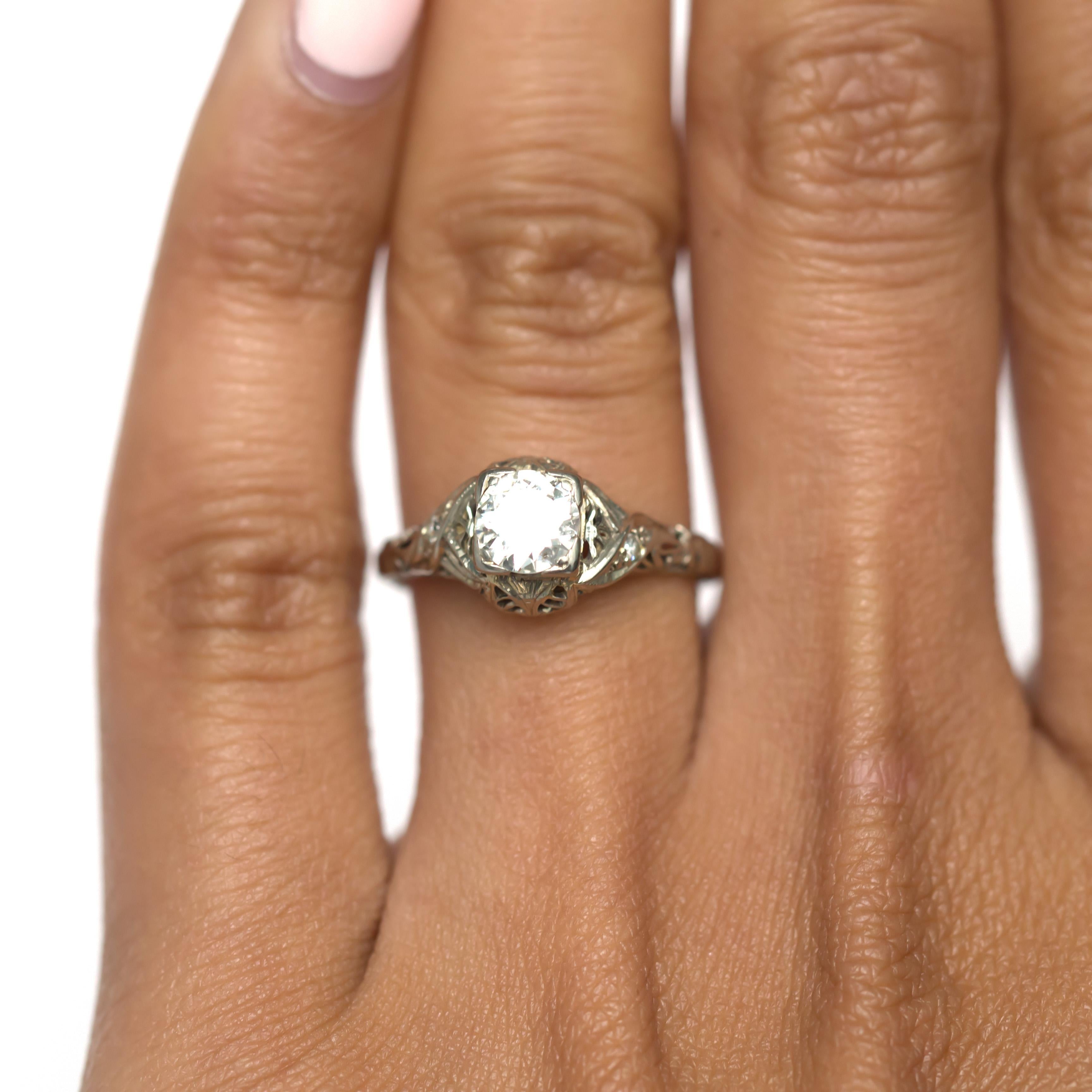 .53 Carat Diamond White Gold Engagement Ring 2