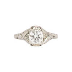 .53 Carat Diamond White Gold Engagement Ring