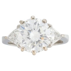 5.3 Carat Round Brilliant Statement Type IIa Brilliant White / D color VS