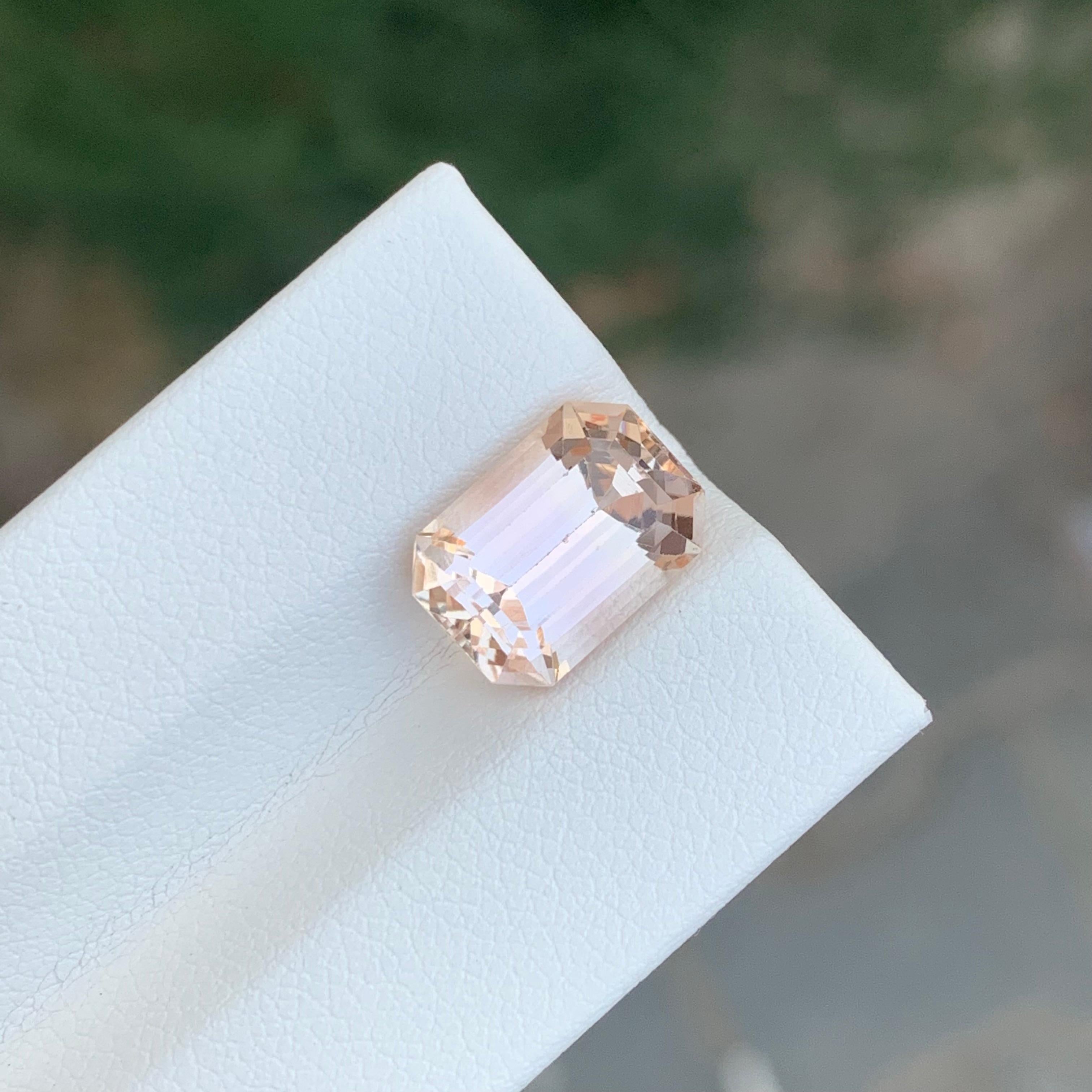 5,30 Karat natürlicher loser Imperial Topas Smaragd Form Edelstein im Zustand „Neu“ im Angebot in Peshawar, PK