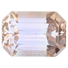 5.30 Carat Natural Loose Imperial Topaz Emerald Shape Gemstone