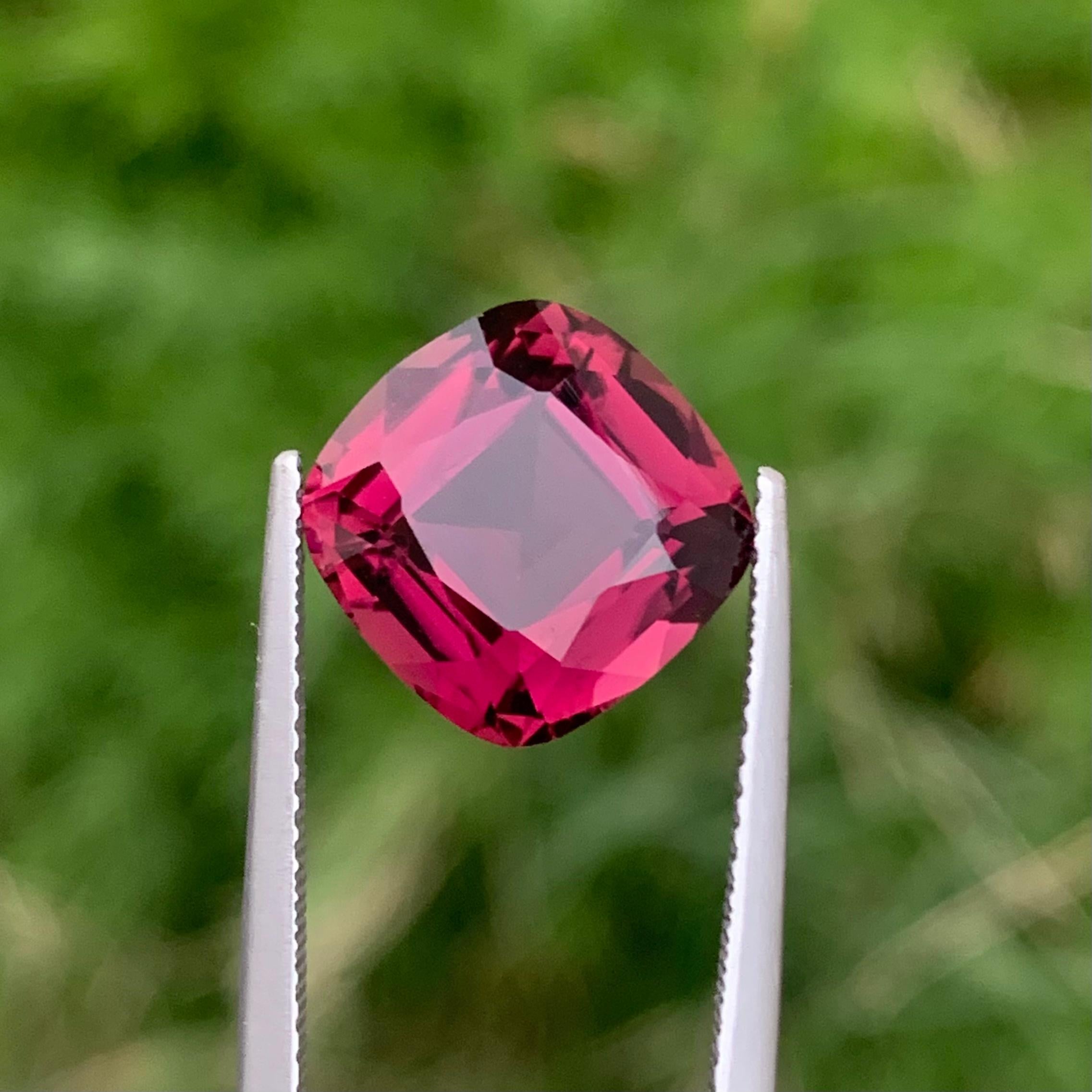 5.30 Cts Natural Loose Rubellite Tourmaline Ring Gem From Afghanistan Mine For Sale 8