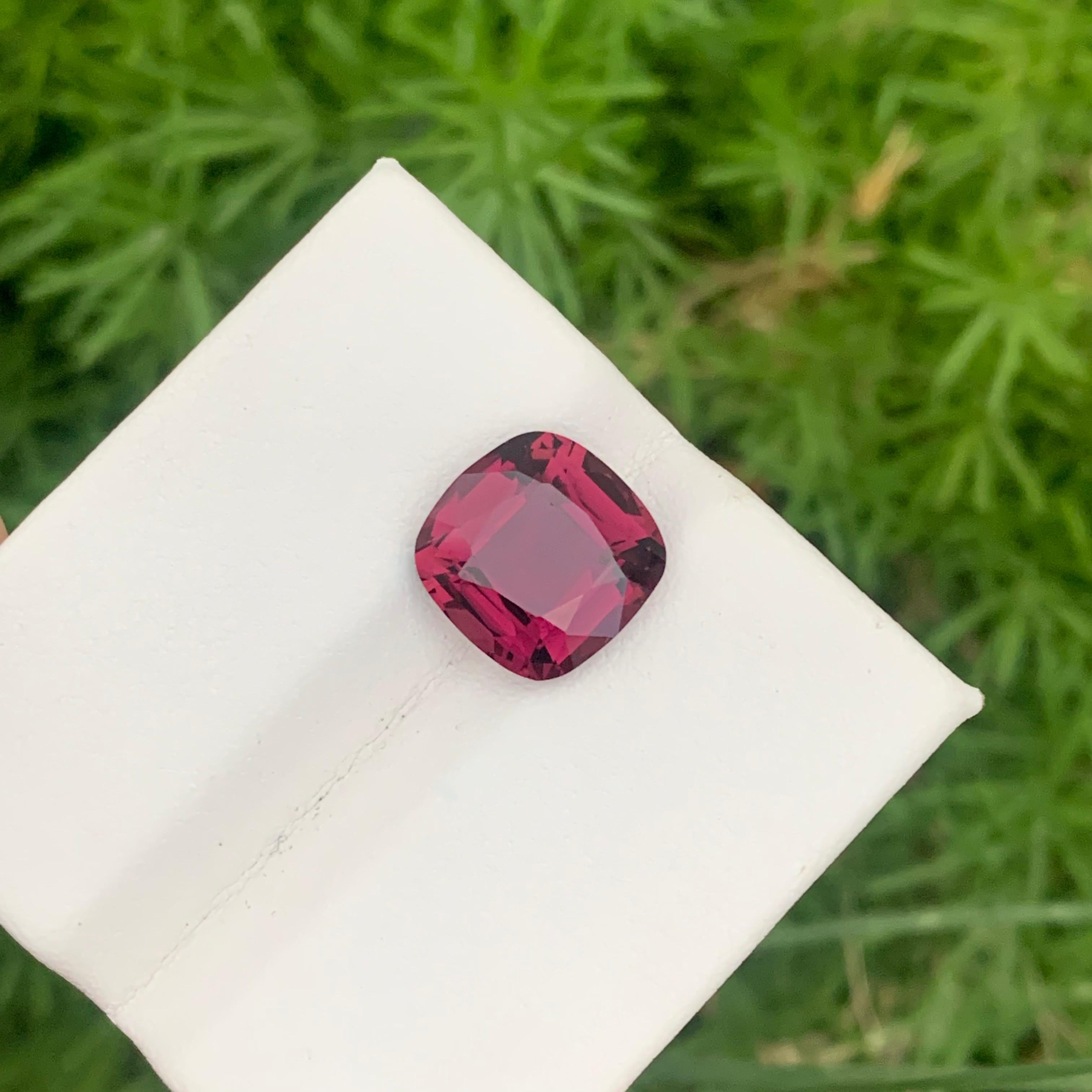 Arts and Crafts 5.30 Cts Natural Loose Rubellite Tourmaline Ring Gem From Afghanistan Mine For Sale