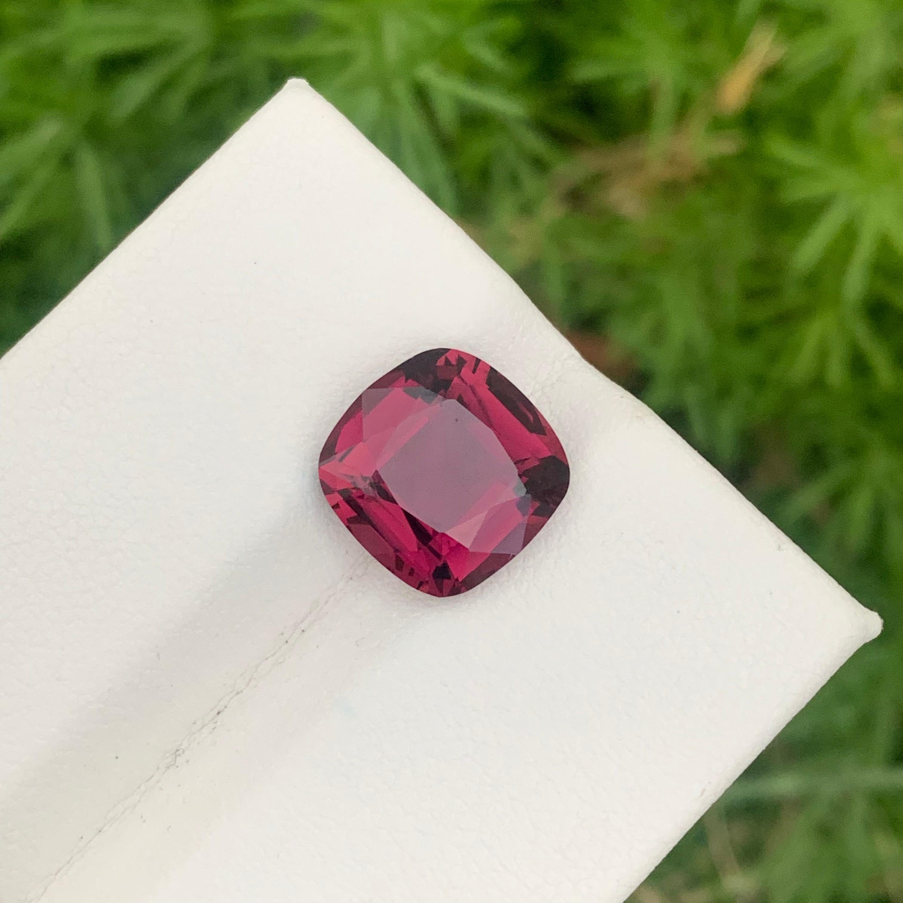 5.30 Cts Natural Loose Rubellite Tourmaline Ring Gem From Afghanistan Mine For Sale 1