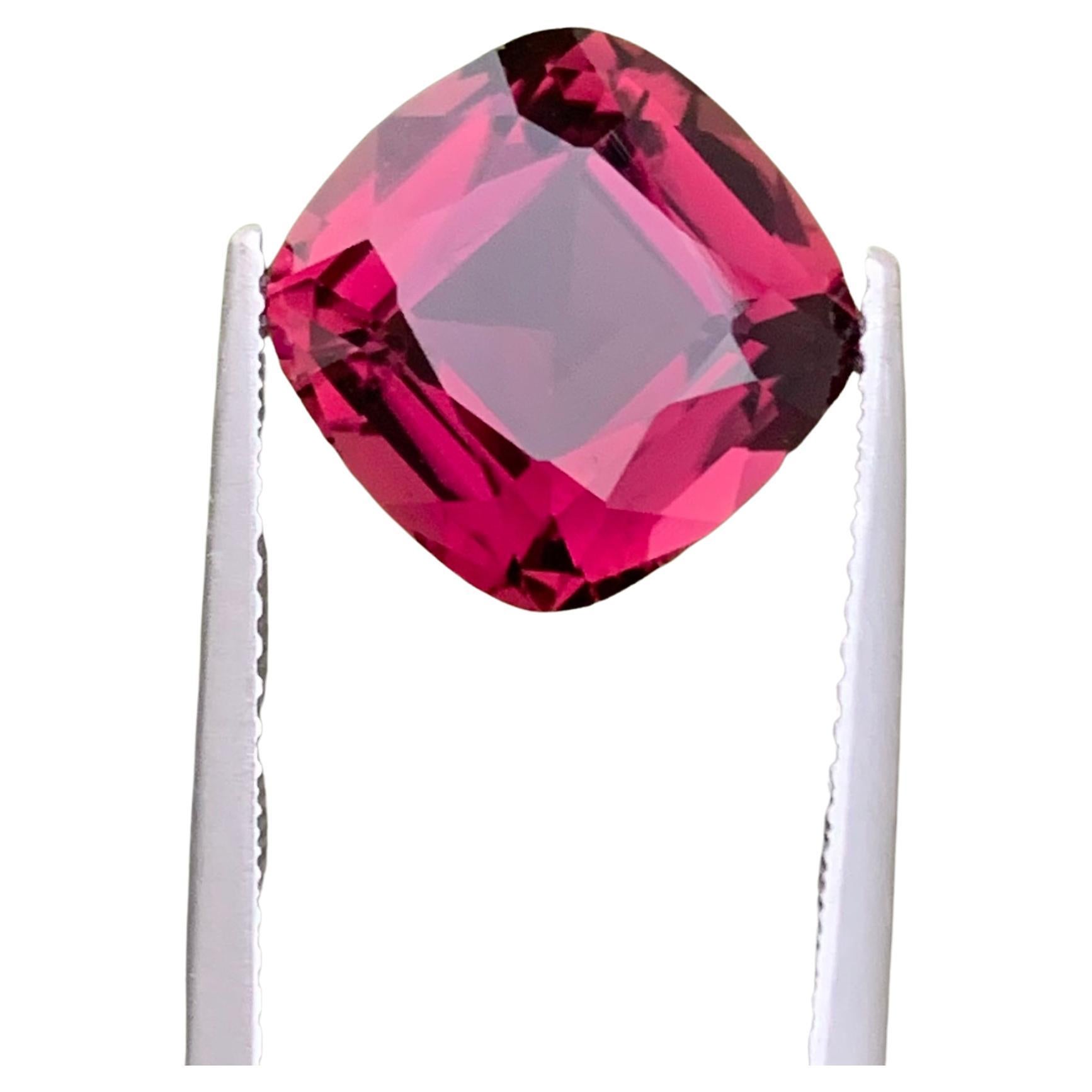5.30 Cts Natural Loose Rubellite Tourmaline Ring Gem From Afghanistan Mine For Sale