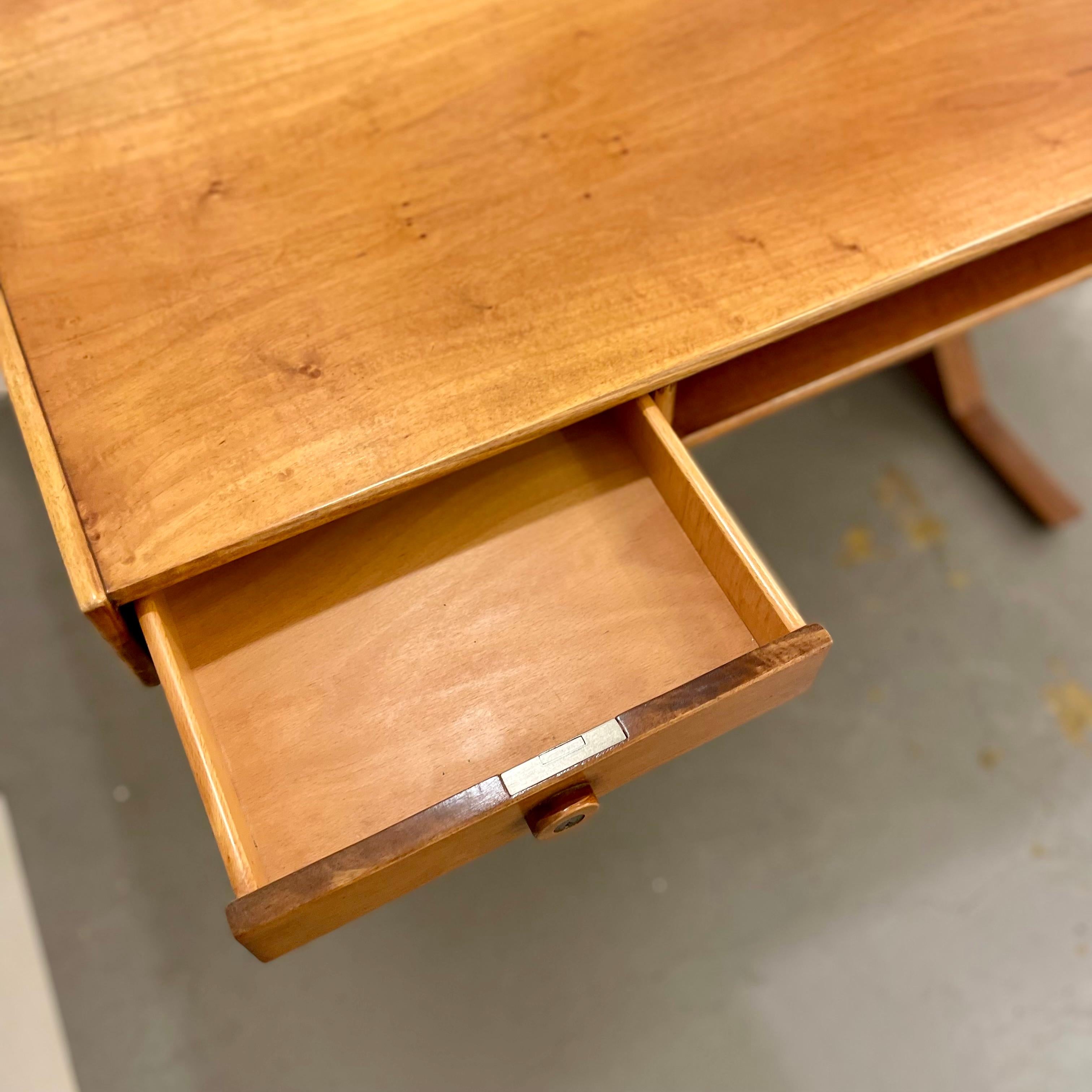 Legno 530 Series, Desk, by Gianfranco Frattini for Bernini, Italy, 1960s in vendita