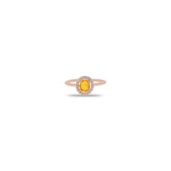 Multi Sapphire And Diamond Ring In 18 kt Gold