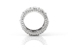 5.31 Carat Diamond Wide Band