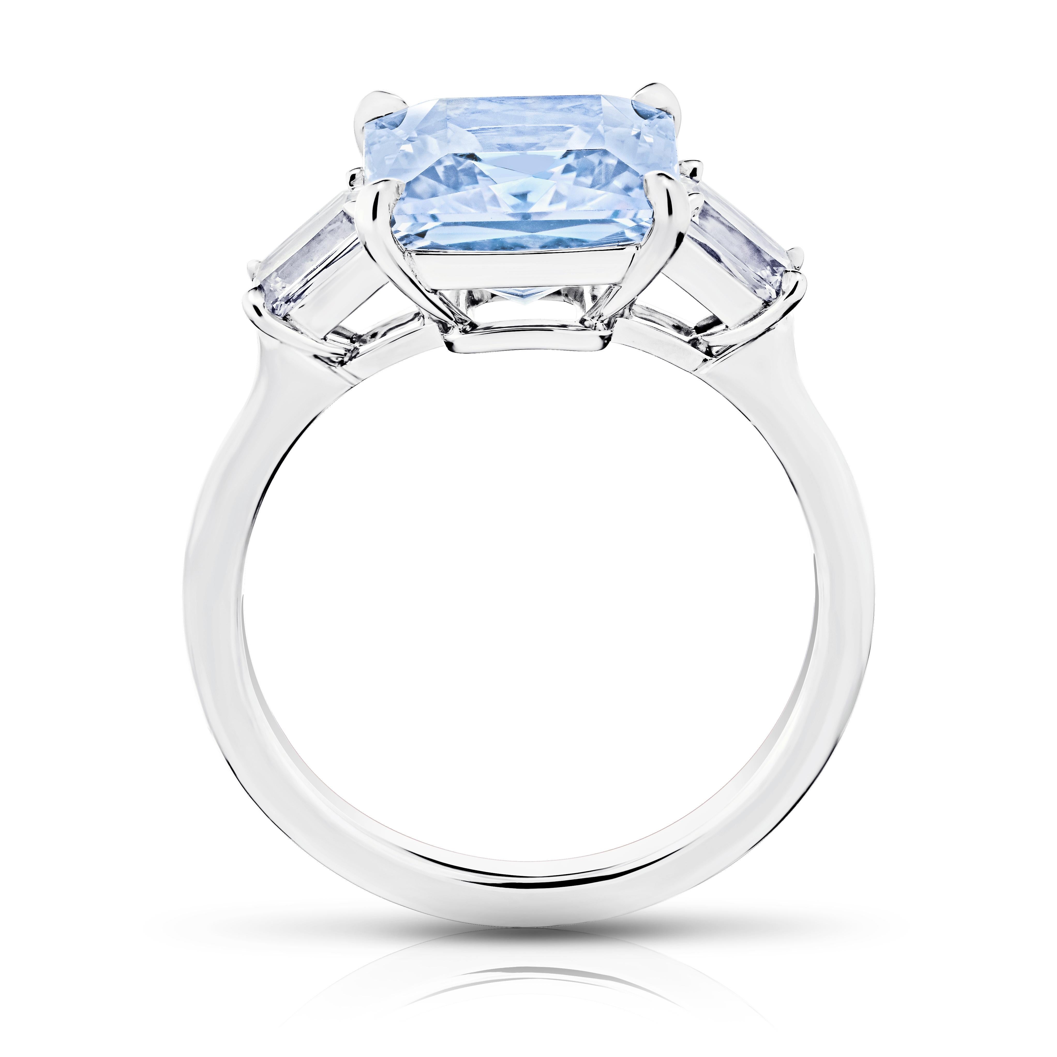 blue dimond ring