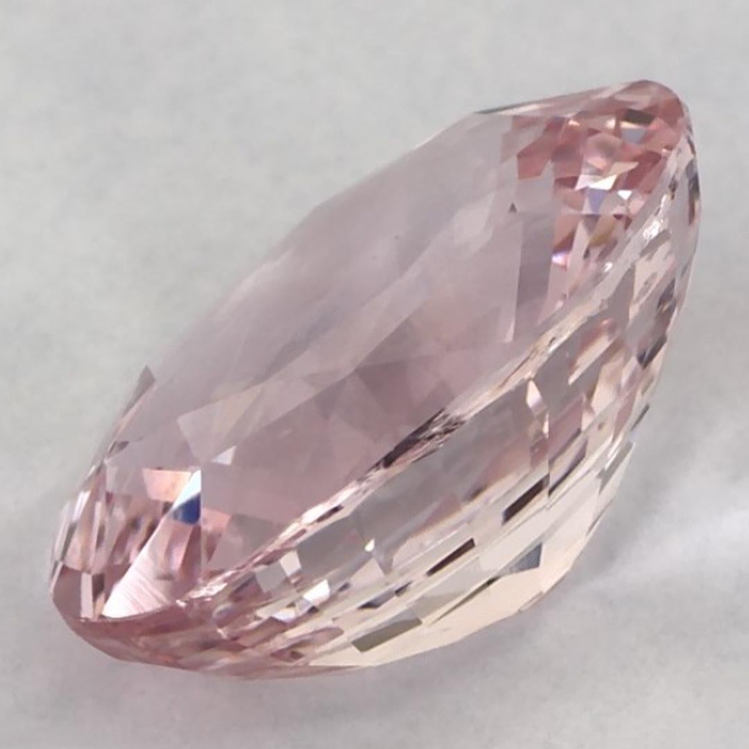5.32 Ct Pink Sapphire Oval Loose Gemstone (pierre précieuse en vrac) en vente 2
