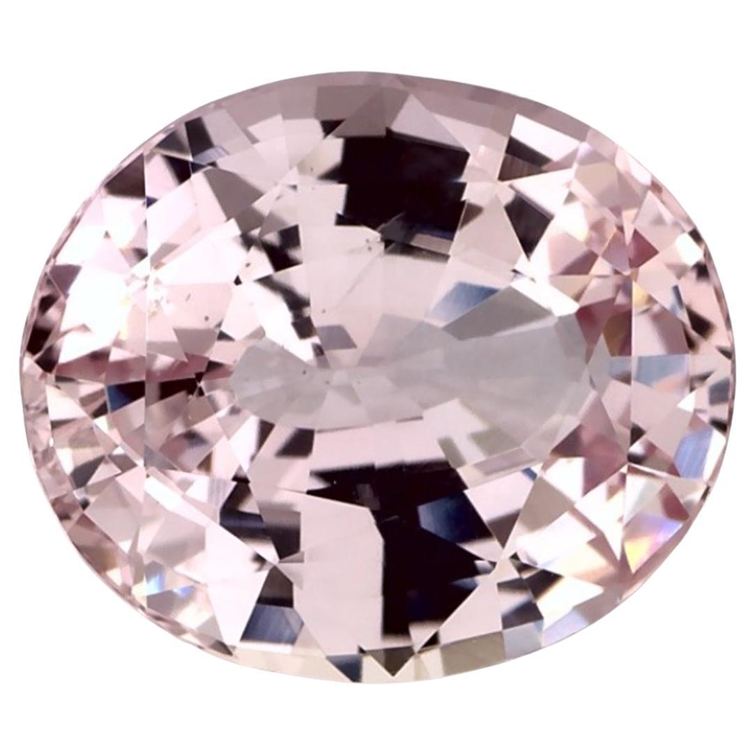 5.32 Ct Pink Sapphire Oval Loose Gemstone