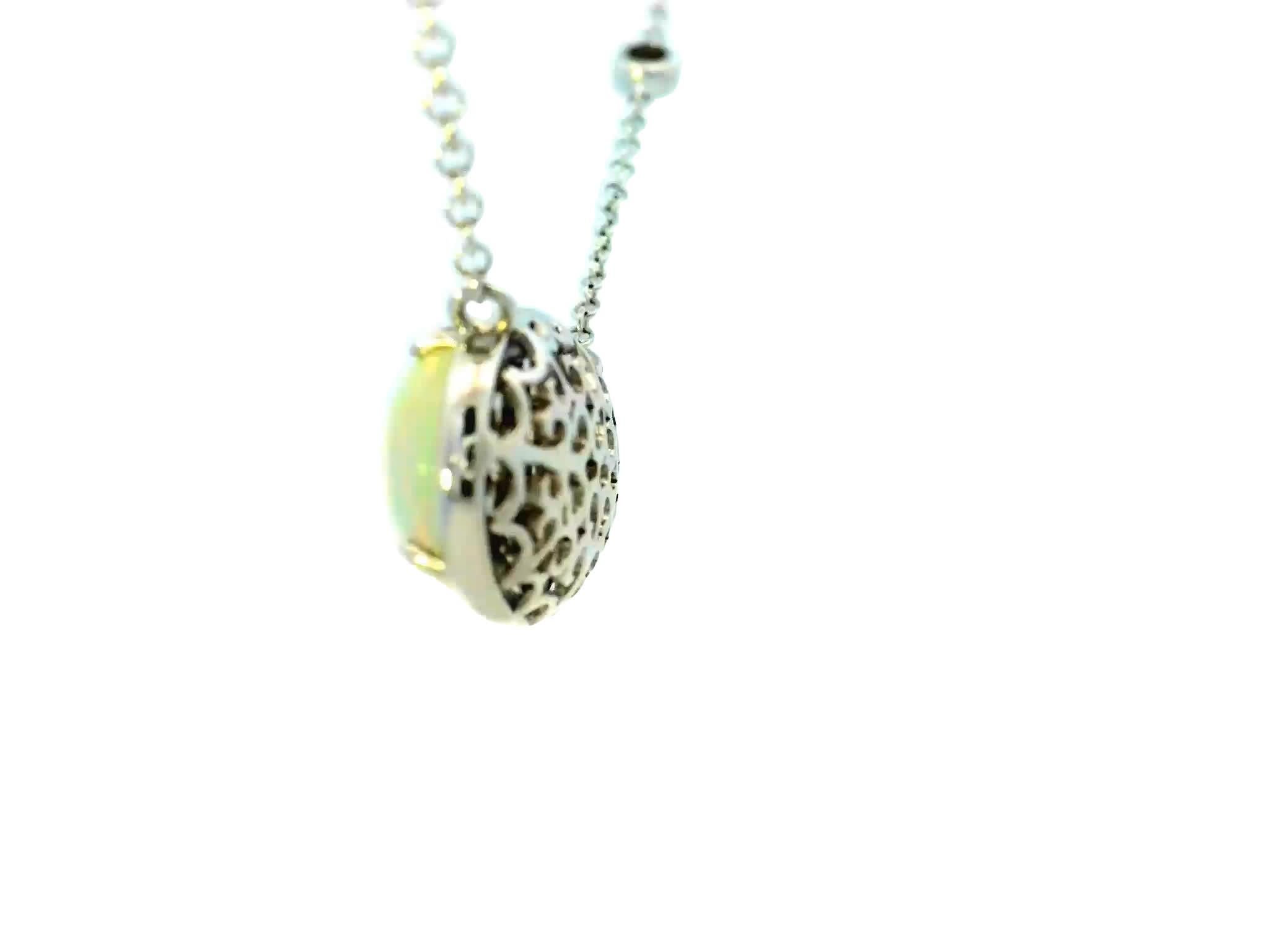 5.32CT elegance necklace, 45PT DIA In New Condition For Sale In Great Neck Plaza, NY