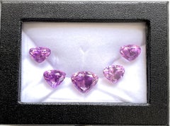 53.41 Carats Kunzite Natural Heart Cut Stone Top Fine Color Quality Gemstone