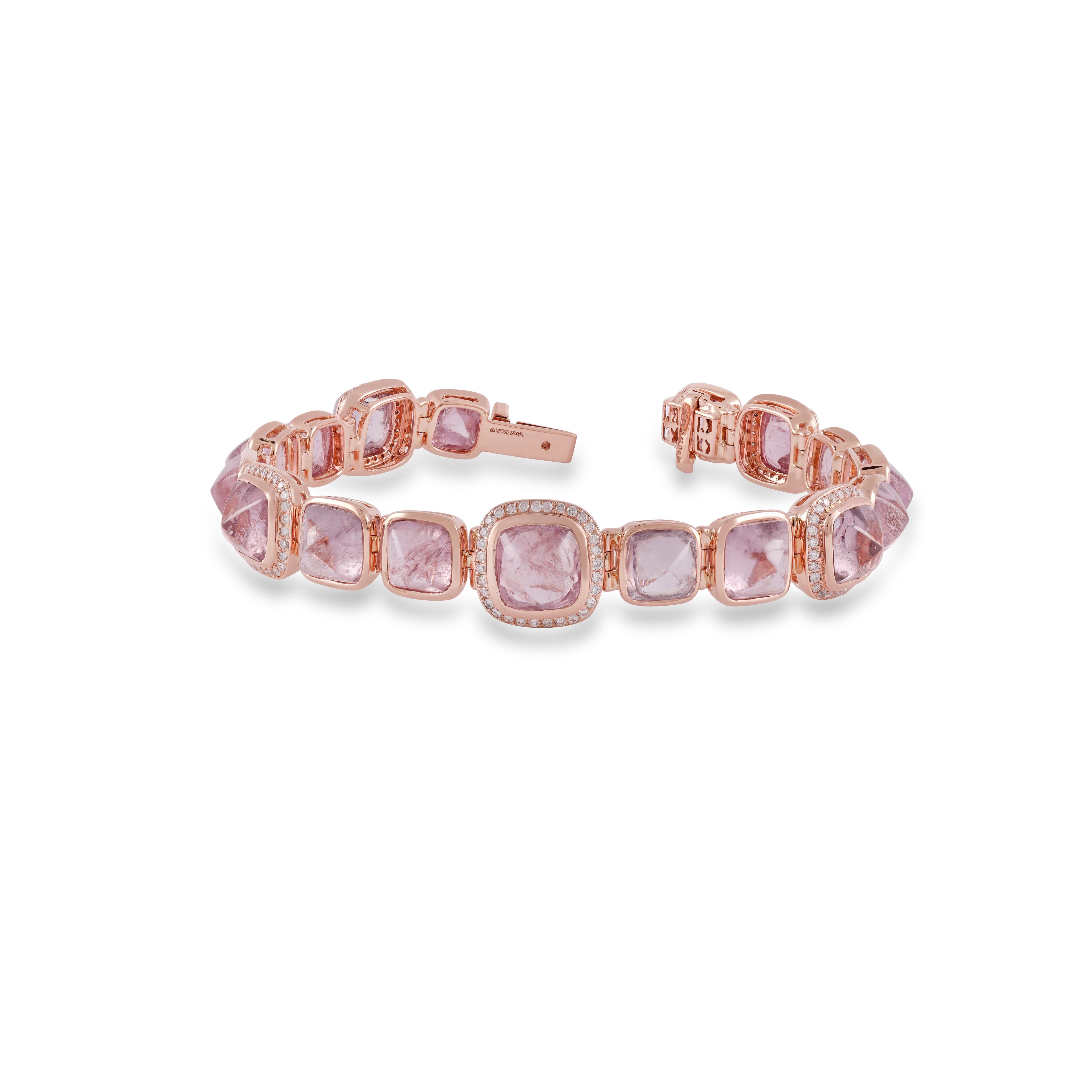 53.42 Carat Natural Burma Spinel Colse setting Bracelet in 18k Rose Gold


Details of the piece:
Natural Burma Spinel : 53.42 Carats
Diamond : 0.86 Carat 

Gold : 18 K Rose 




