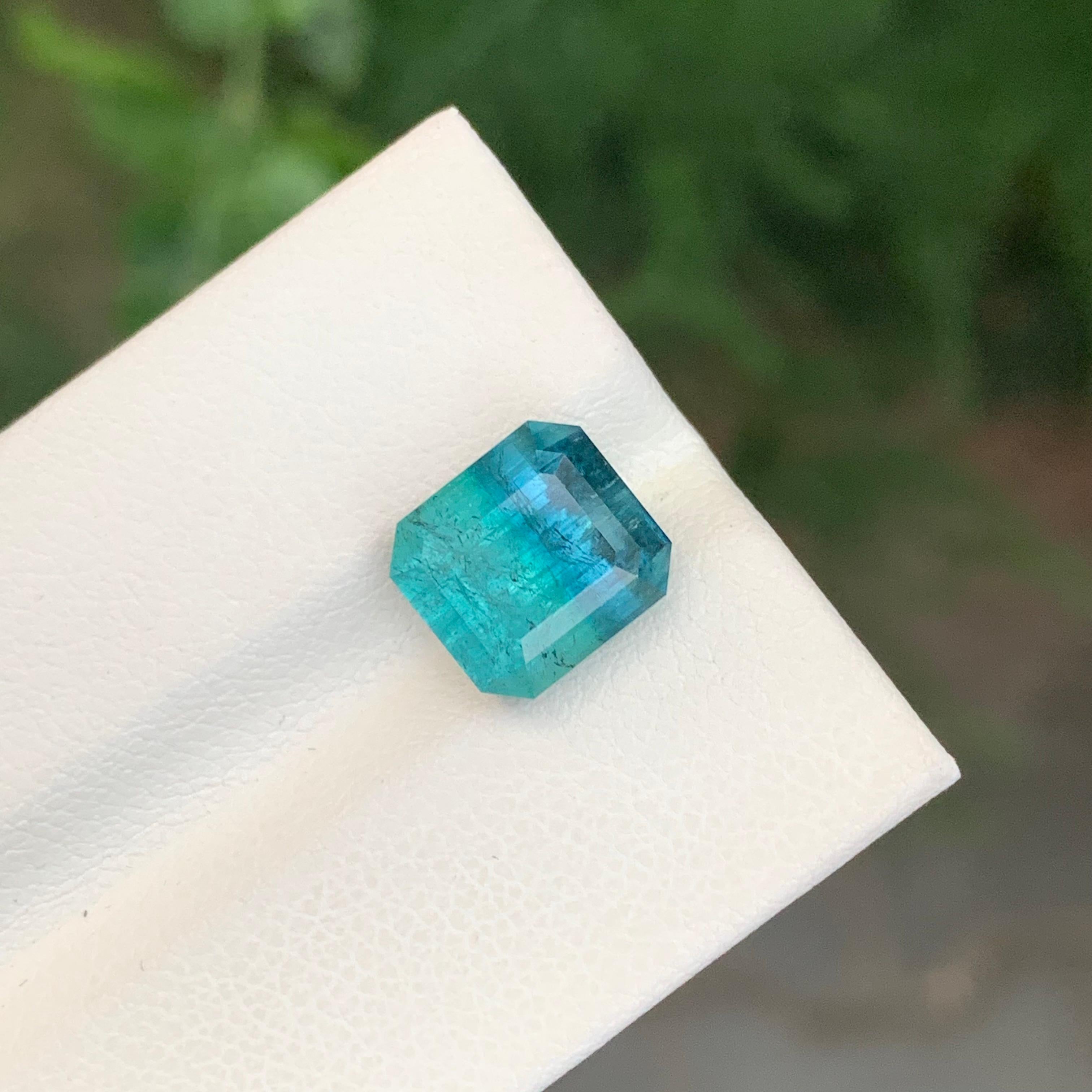 Faceted Bi Colour Tourmaline

Weight: 5.35 Carat
Dimension: 9.4 x 8.7 x 7.4 Mm
Colour: Blue And Seafoam 
Treatment: Non
Certificate: On Customer Demand
Shape: Emerald


Tourmaline is a captivating gemstone known for its remarkable variety of colors,