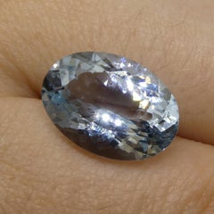 5,35 kt Ovaler Aquamarin