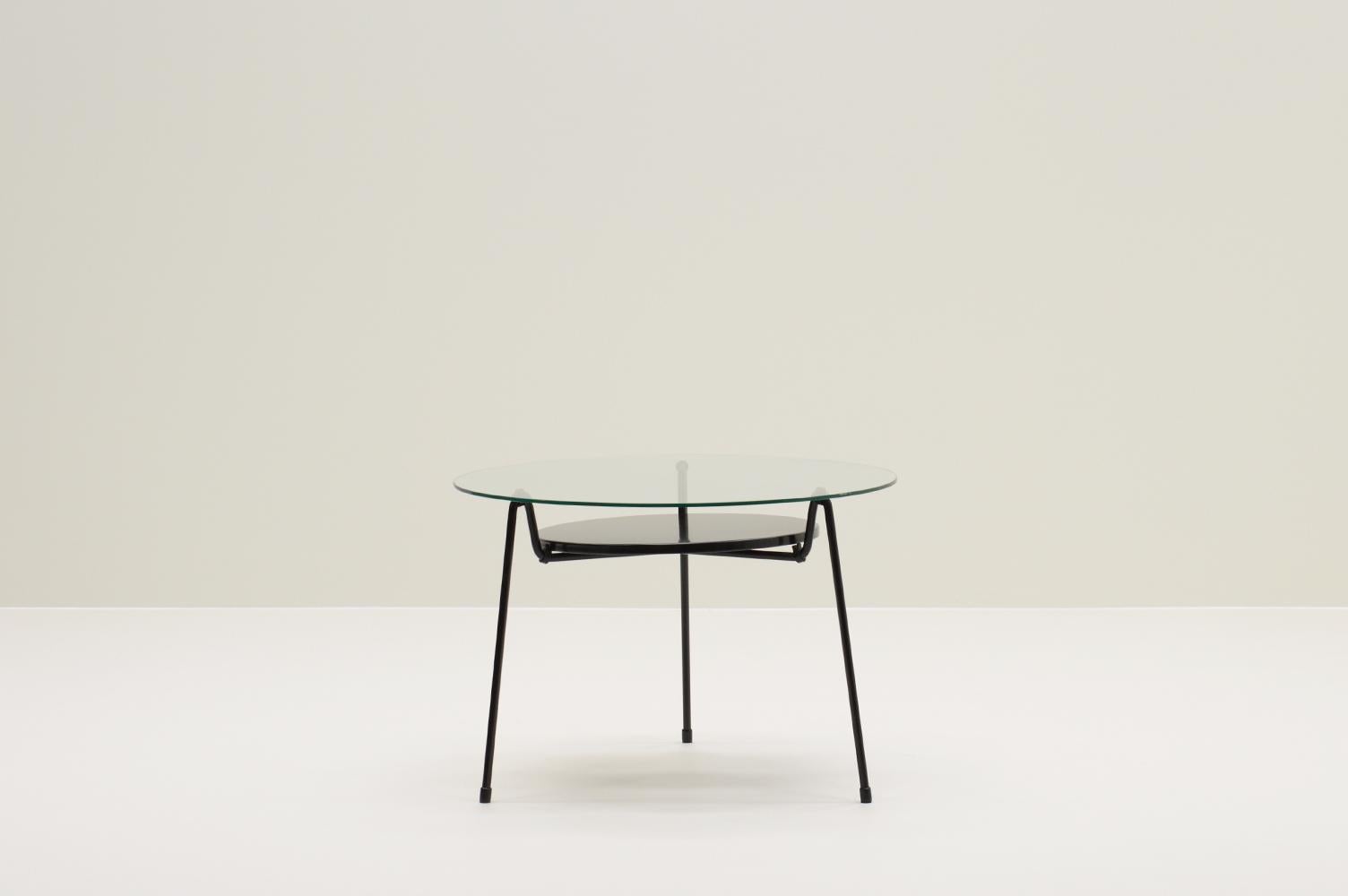 Mid-Century Modern 535 Table by Wim Rietveld for Gispen, the Netherlands, 1950s