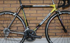 53.5CM RARE COLNAGO TITANIO TITANIUM ROAD BIKE ART DECOR PAiNT SCHEME CAMPAGNOLO