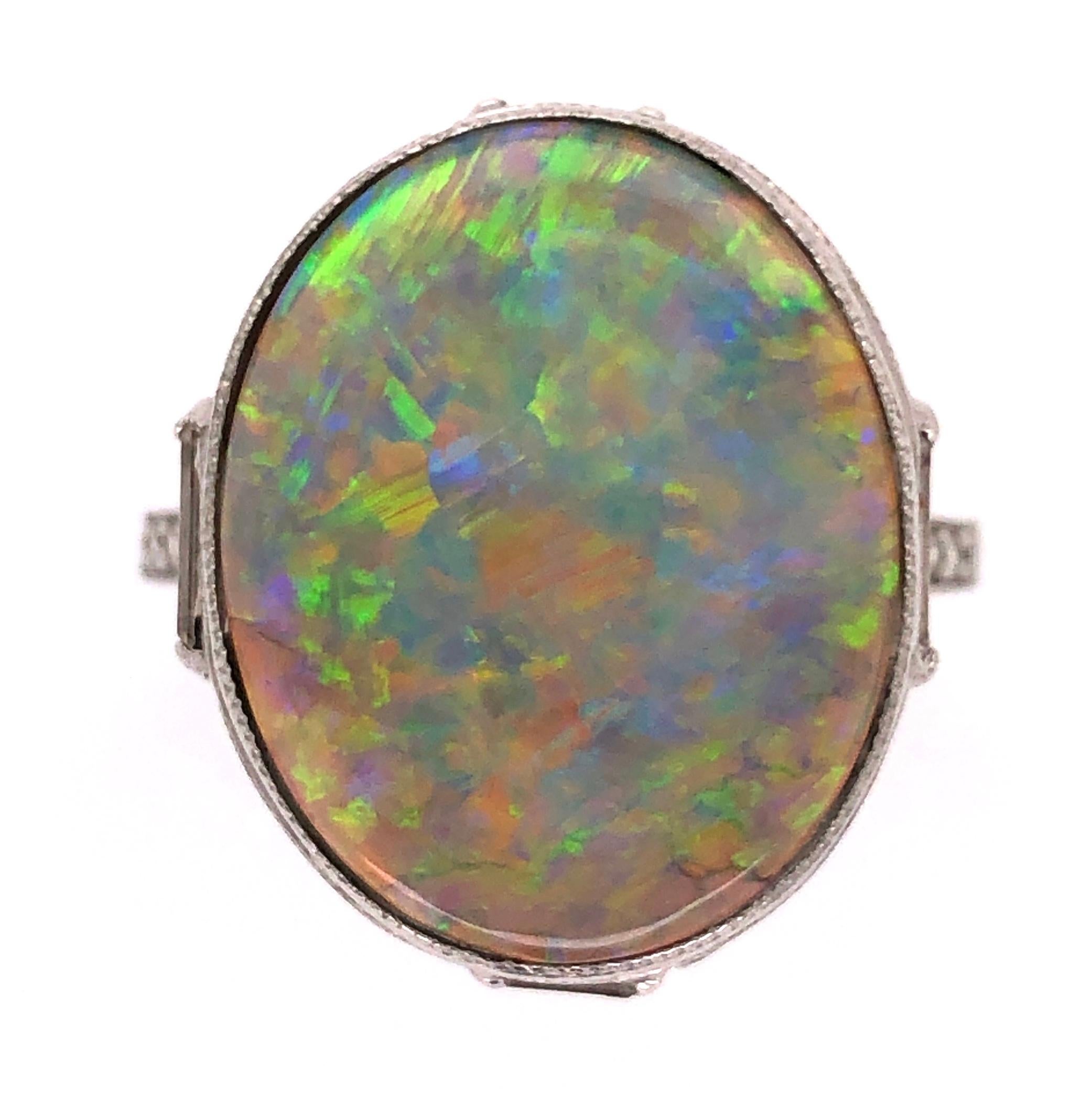 estate opal ring