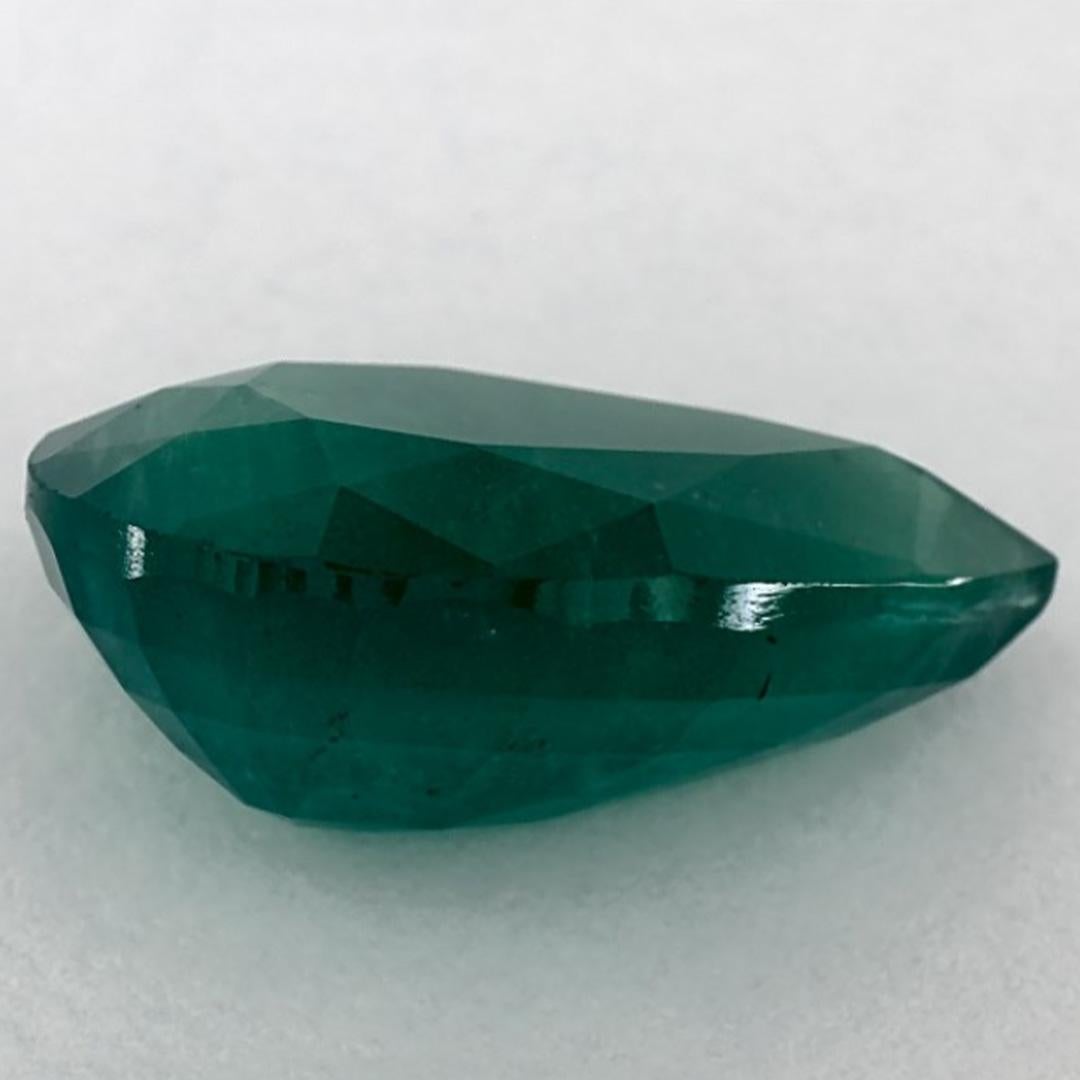 Gema suelta de pera esmeralda de 5.37 qt en Nuevo estado para la venta en Fort Lee, NJ