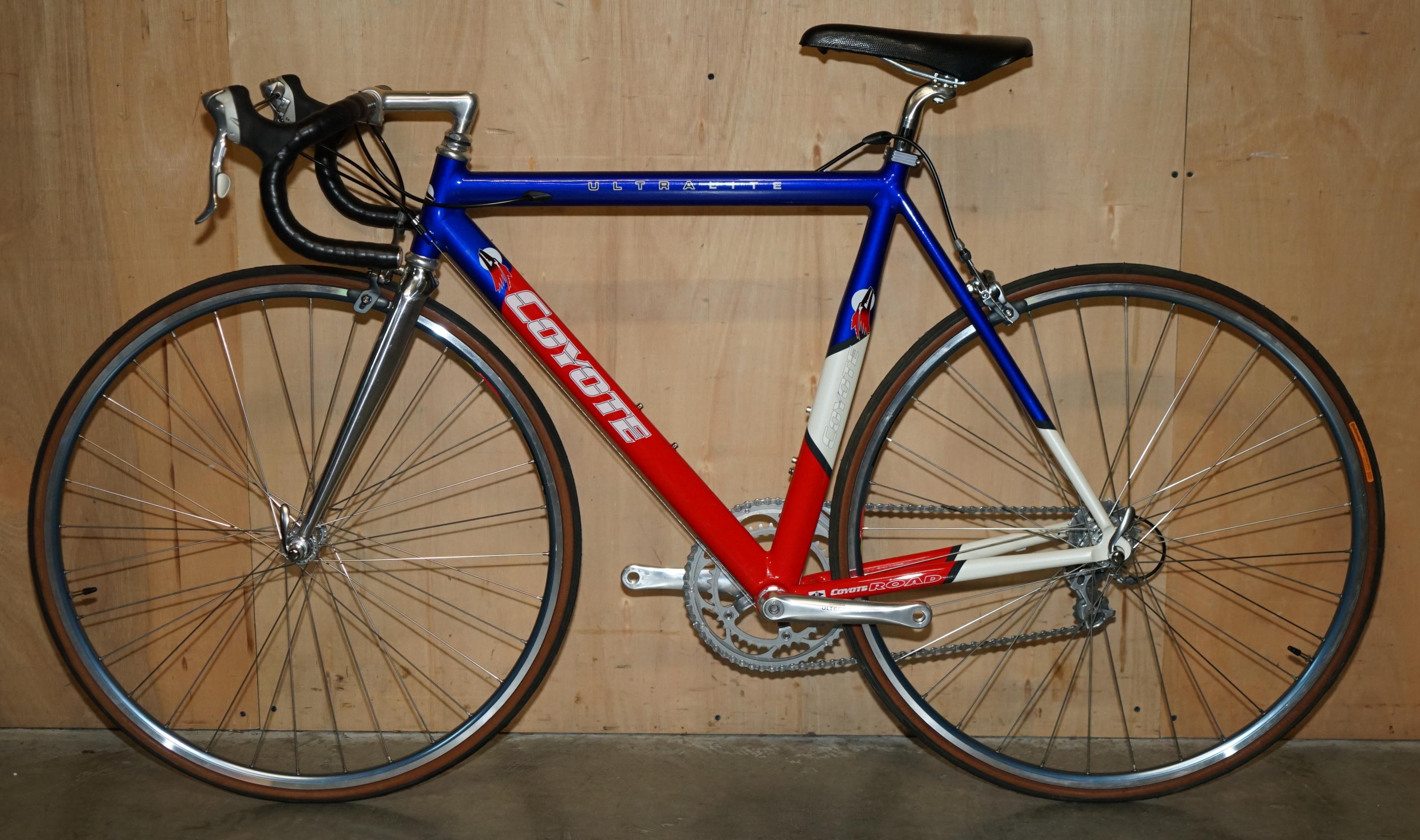 53CM COYOTE ULTRALIGHT EASTERN ALUMiNIUM ROAD BIKE FULL SHIMANO ULTEGRA GROUPSET en venta 9