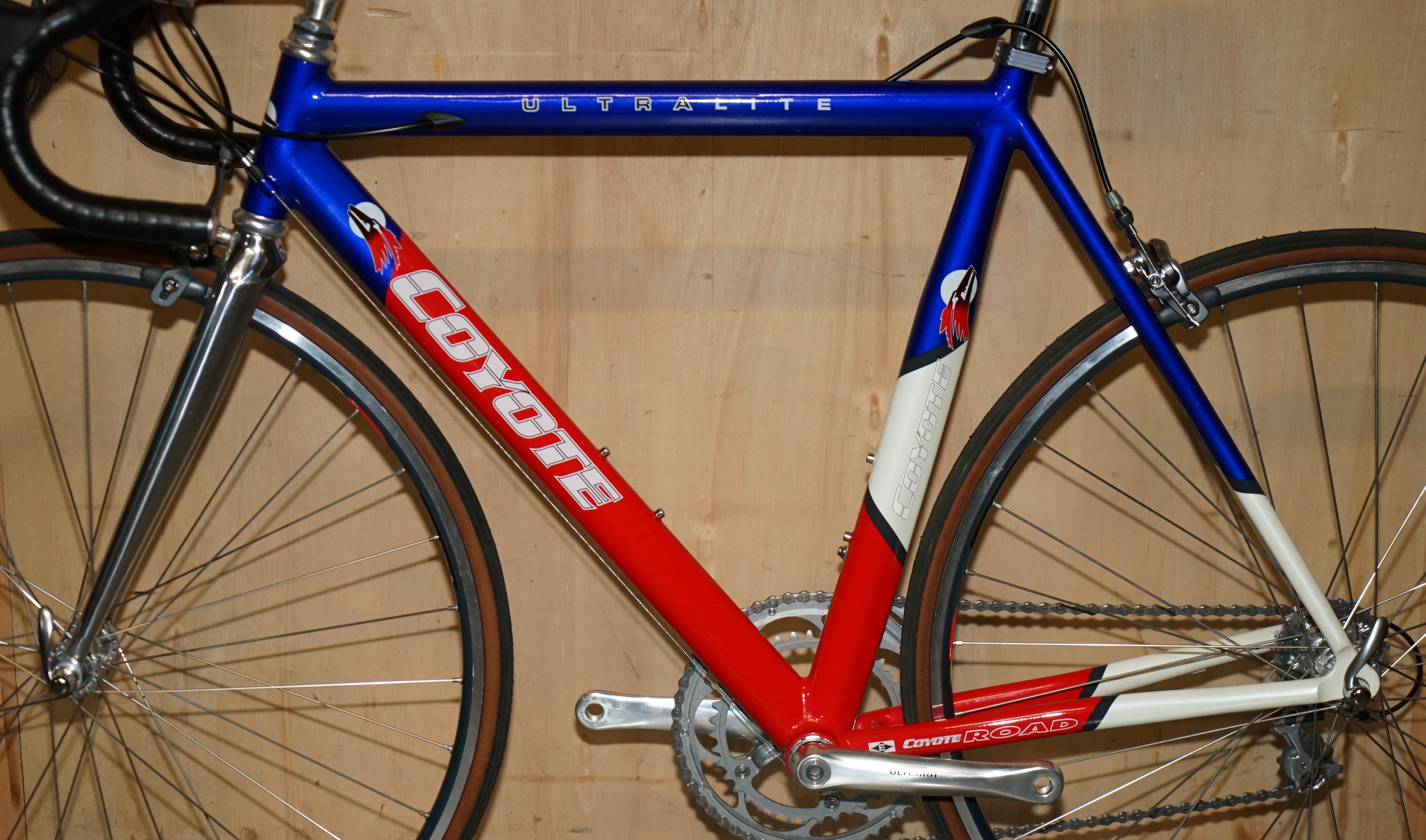 53CM COYOTE ULTRALIGHT EASTERN ALUMiNIUM ROAD BIKE FULL SHIMANO ULTEGRA GROUPSET en venta 10