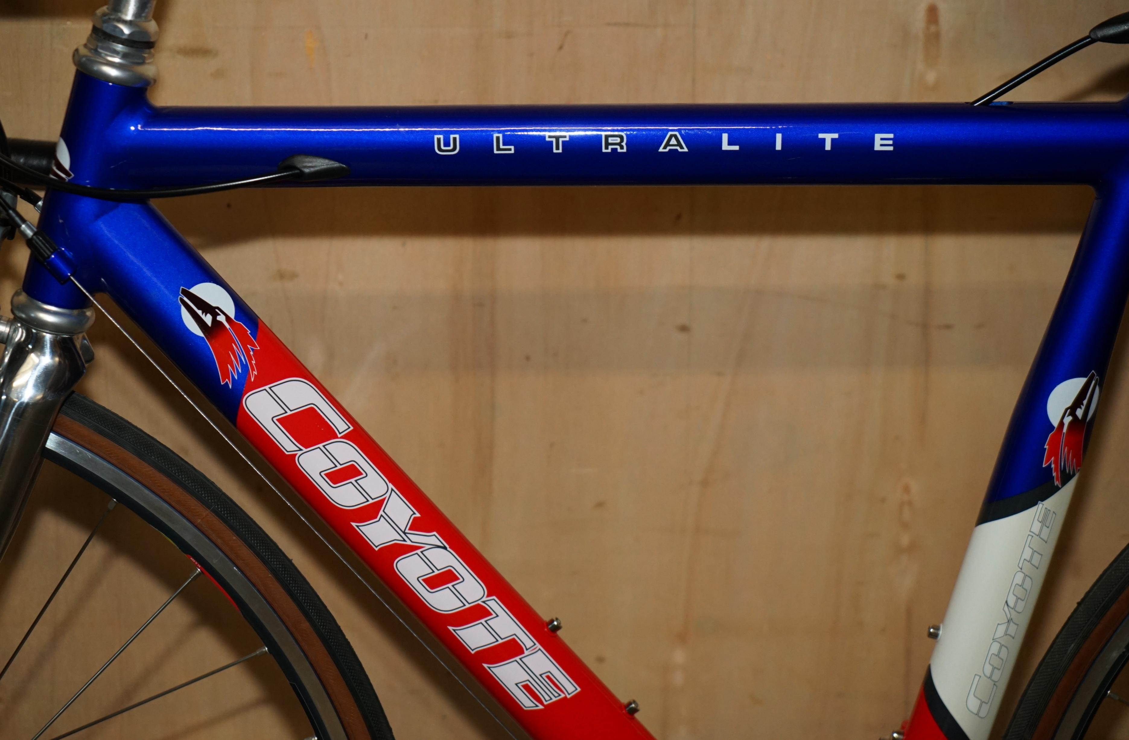 53CM COYOTE ULTRALIGHT EASTERN ALUMiNIUM ROAD BIKE FULL SHIMANO ULTEGRA GROUPSET en venta 11