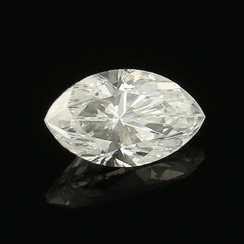 .53 Karat loser Diamant, Marquise-Schliff GIA zertifizierter Solitär VS2 D im Zustand „Hervorragend“ im Angebot in Greensboro, NC