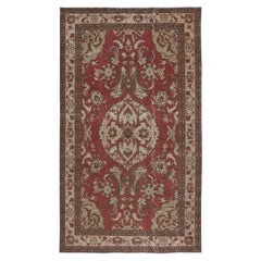 5.3x9 Ft Vintage Hand geknüpft türkischen Dorf Teppich für Wohnzimmer Dekoration