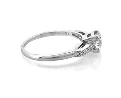 .54 Carat Diamond Platinum Antique Engagement Ring