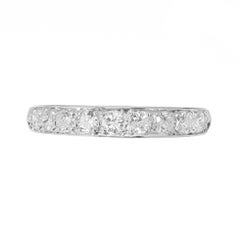 0,54 Karat Diamant Weißgold Ehering