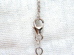 .54 Carat Natural Round Brilliant Diamond Solitaire Necklace i/vs2 14 Karat
