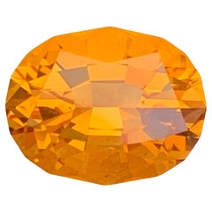 5,40 Karat natürliche lose Madeira Citrin Oval Form Edelstein aus Brasilien Mine