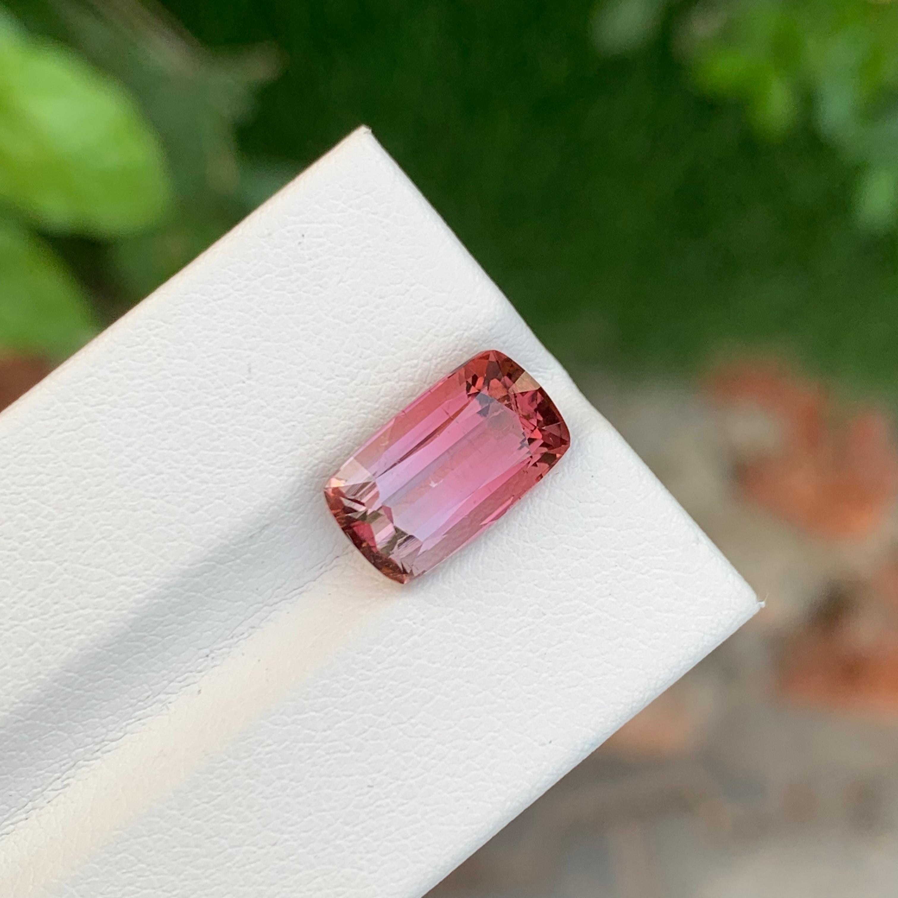 Loose Bi Colour Tourmaline

Weight: 5.40 Carats
Dimension: 13 x 7.7 x 6.5 Mm 
Colour: Baby Pink And Hot Pink 
Origin: Afghanistan
Certificate: On Demand
Shape: Long Cushion 


Tourmaline is a captivating gemstone known for its remarkable variety of