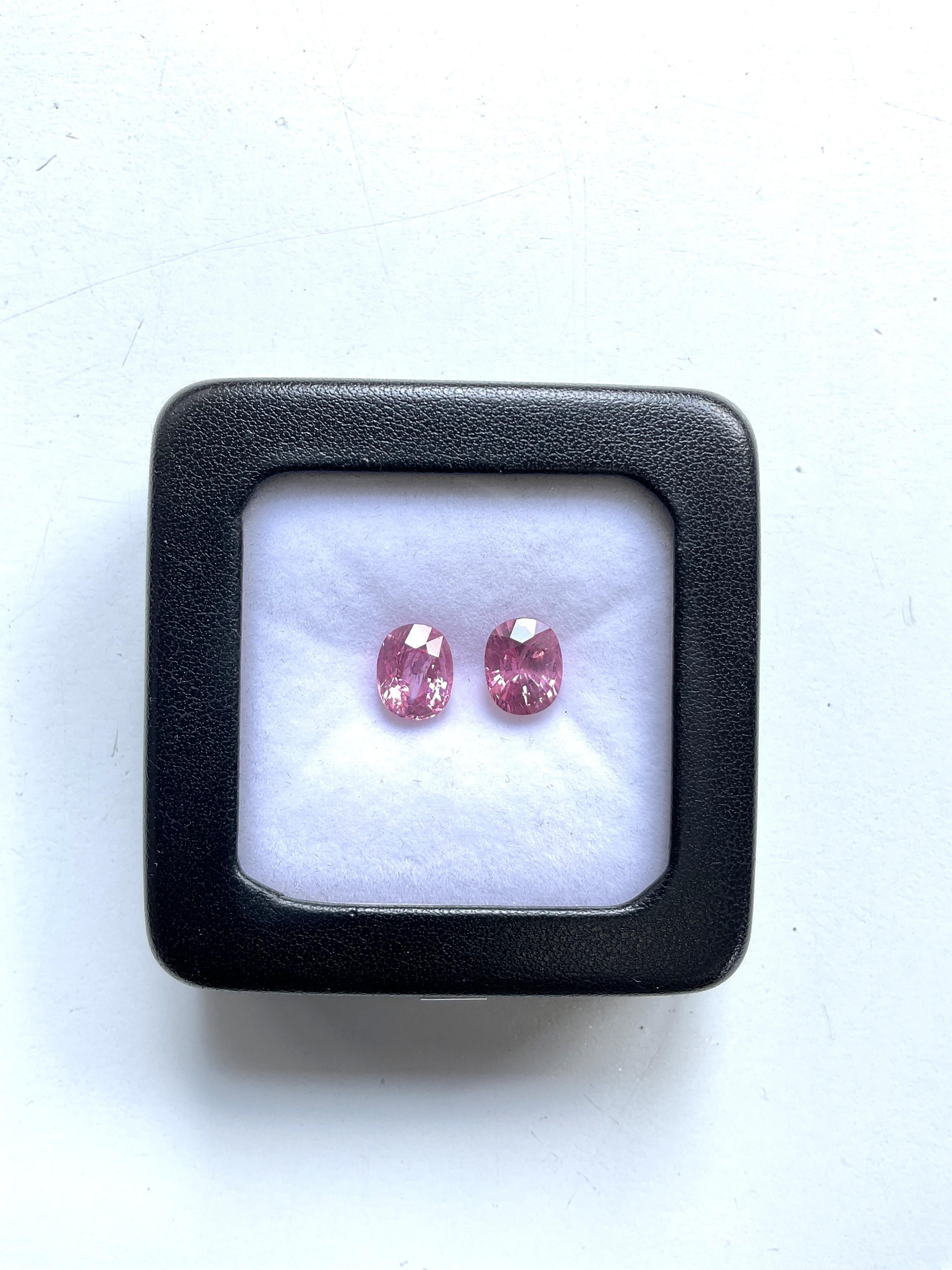 5.40 Carats Pink Spinel Top Quality Cut stone For Jewelry Natural Gem

Weight - 5.40 Carats
Size - 9x7x5.5 mm
Shape - Oval
Quantity - 2 Piece
