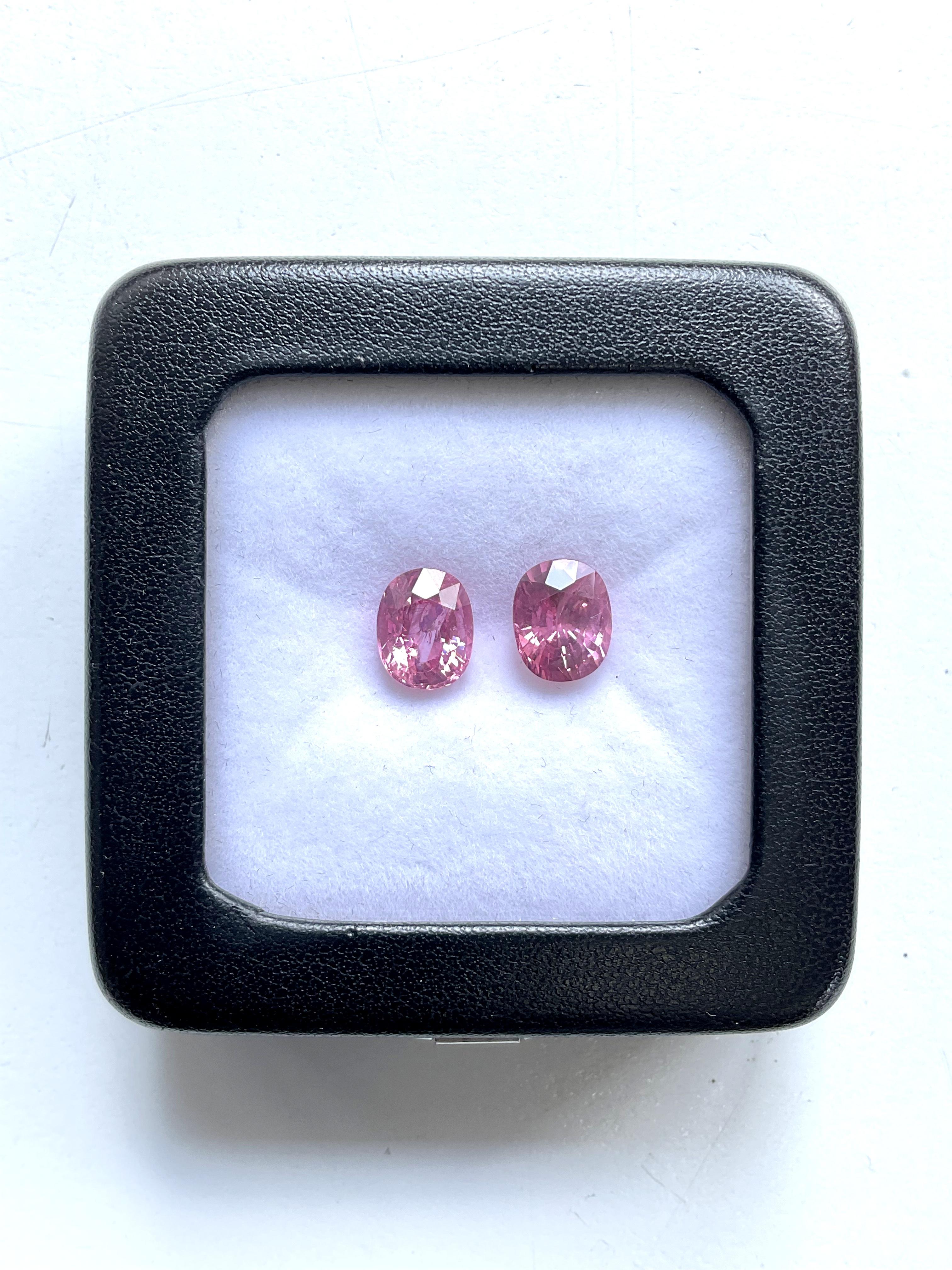 Oval Cut 5.40 Carats Pink Spinel Top Quality Cut stone For Jewelry Natural Gem For Sale