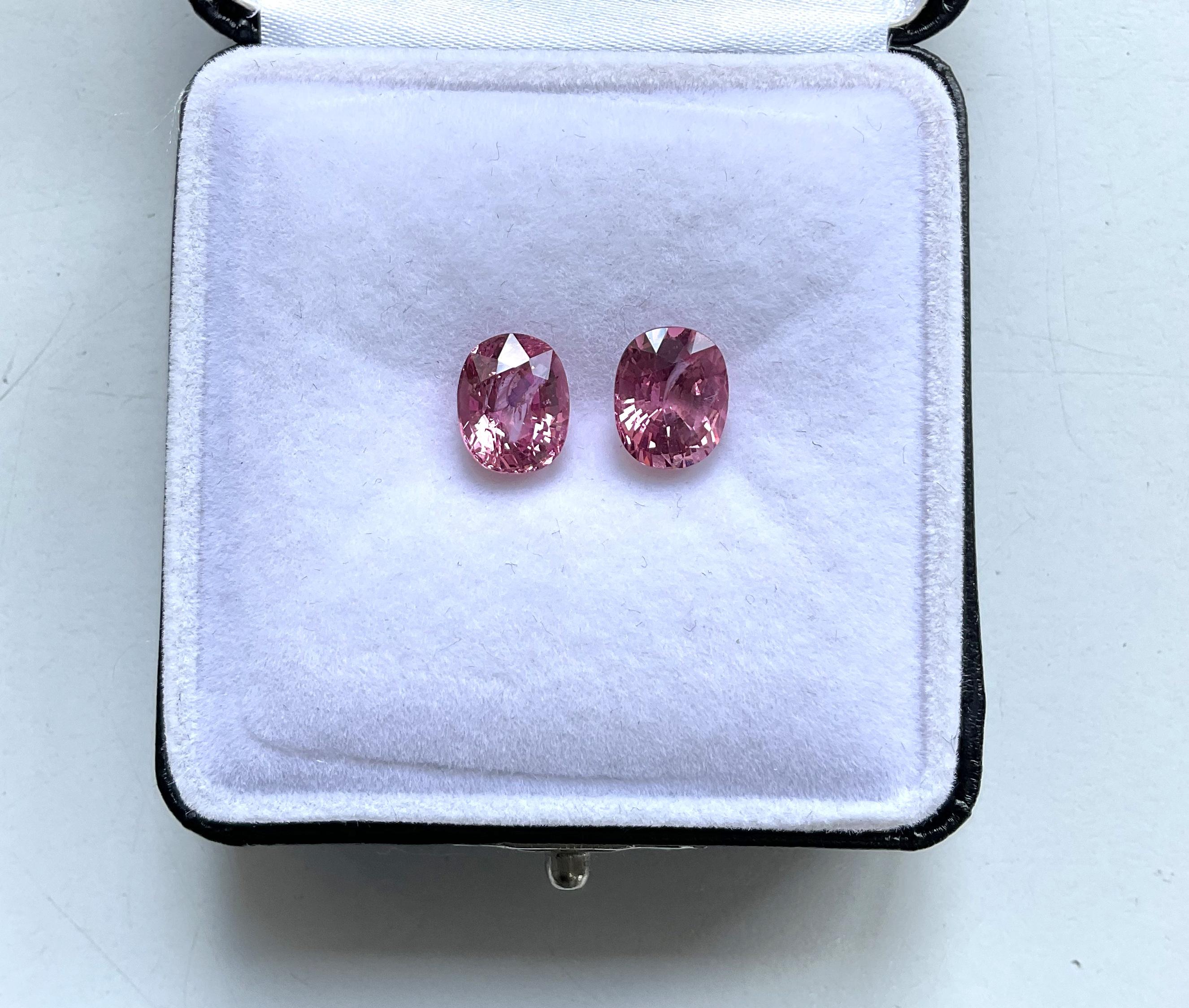 5.40 Carats Pink Spinel Top Quality Cut stone For Jewelry Natural Gem In New Condition For Sale In Jaipur, RJ