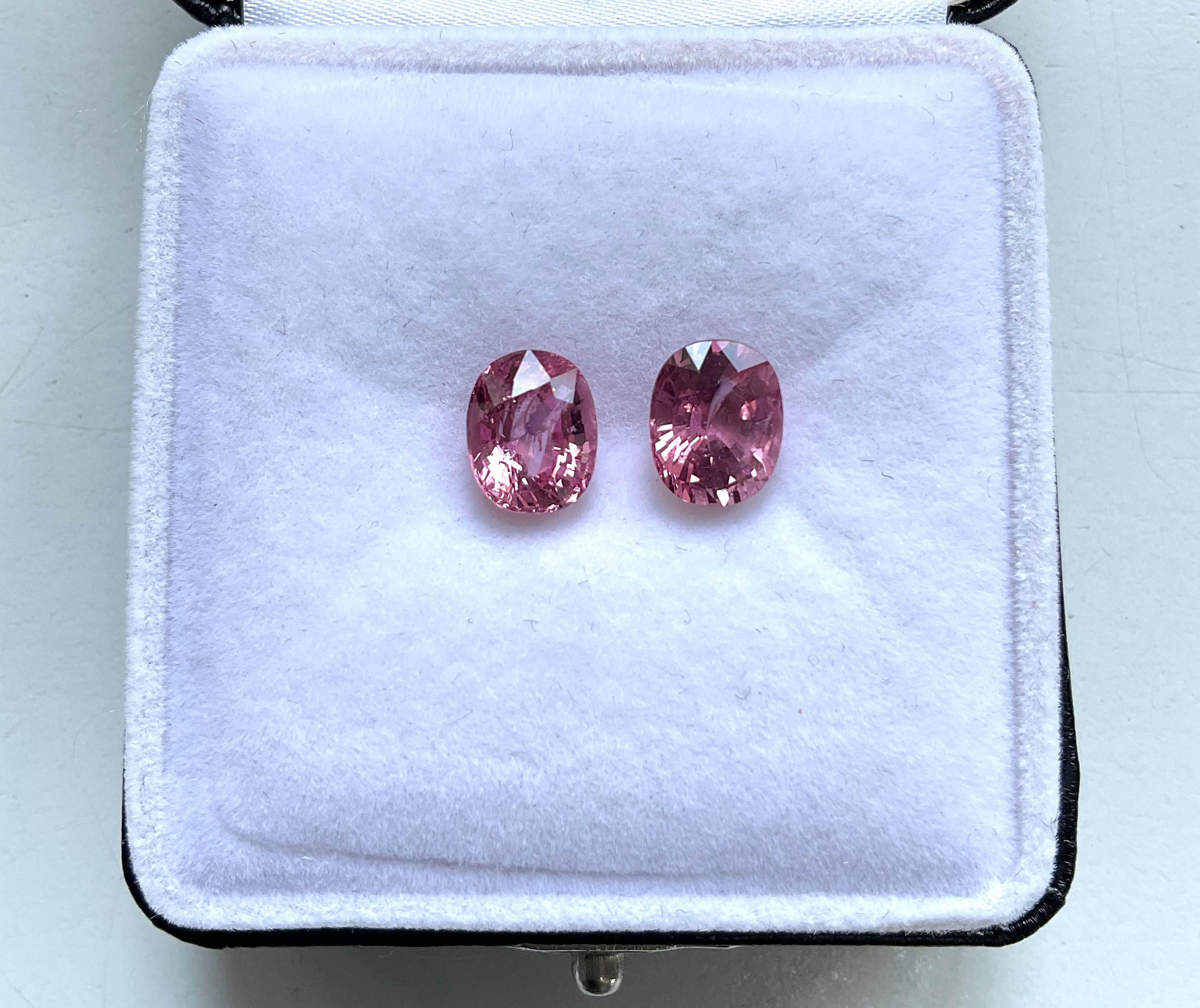 Women's or Men's 5.40 Carats Pink Spinel Top Quality Cut stone For Jewelry Natural Gem For Sale