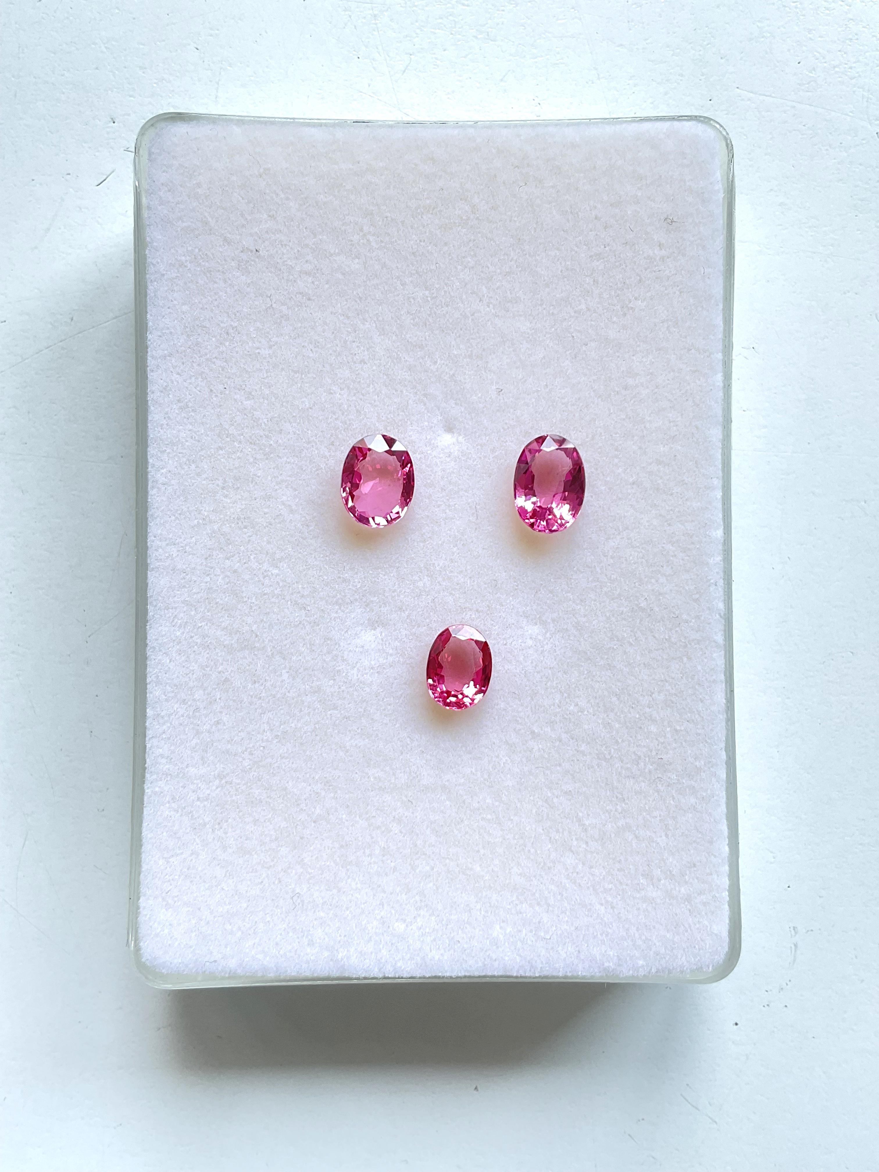 5.40 Carats Tanzania Mahenge Pink Spinel Cut stone For Jewelry Natural Gemstone In New Condition For Sale In Jaipur, RJ