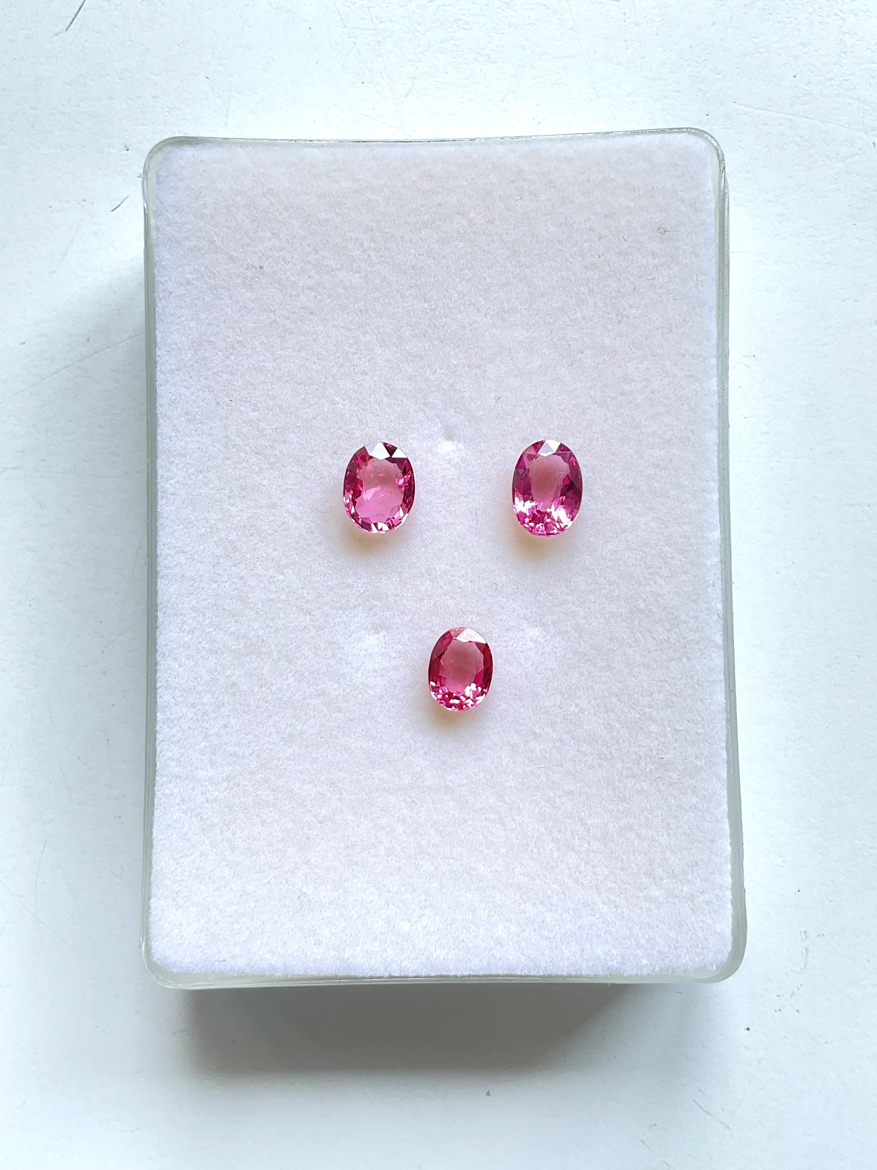 Women's or Men's 5.40 Carats Tanzania Mahenge Pink Spinel Cut stone For Jewelry Natural Gemstone For Sale