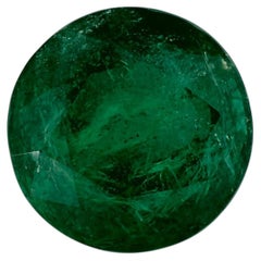 5.40 Ct Emerald Round Loose Gemstone