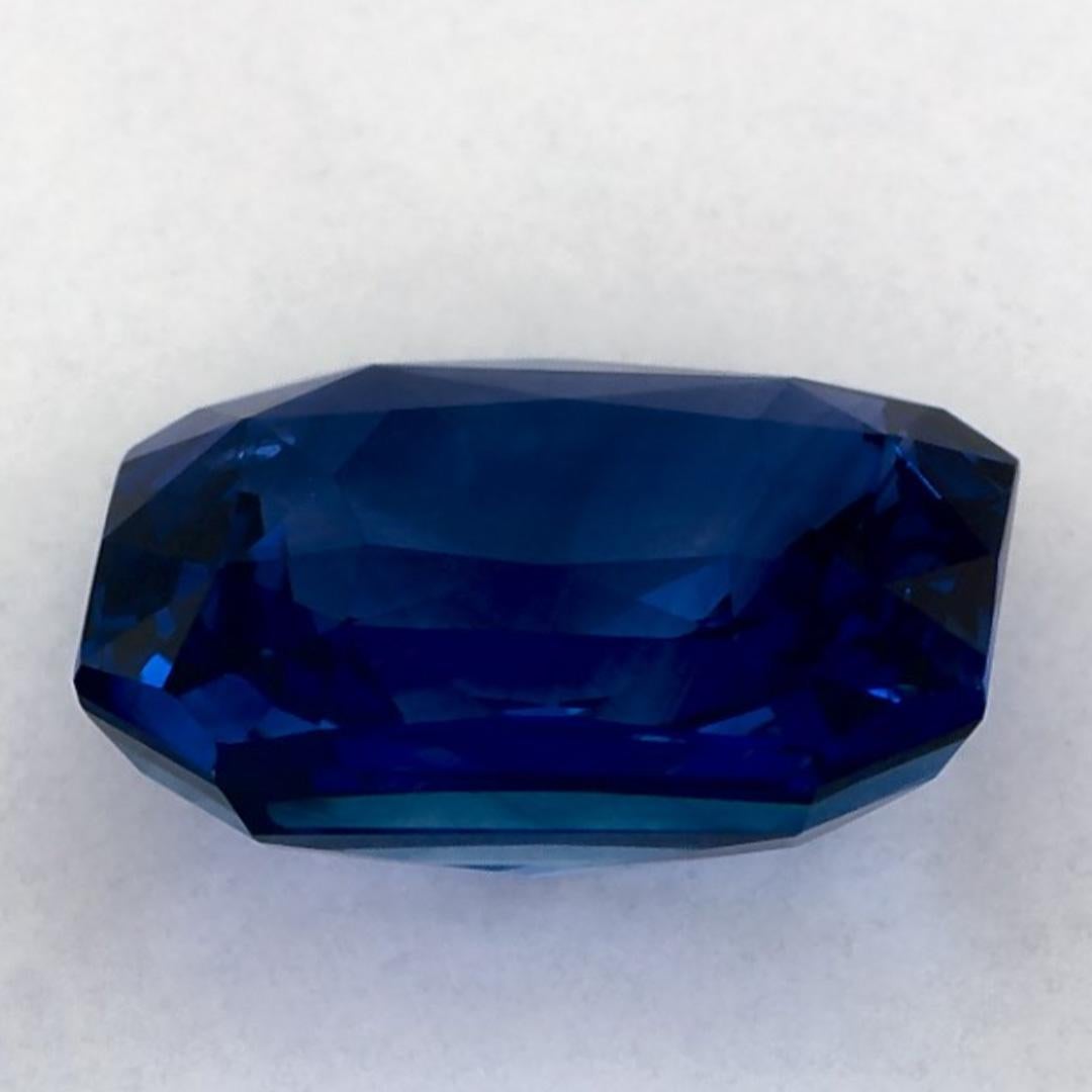 5.44 qt zafiro azul talla octágono gema suelta en Nuevo estado para la venta en Fort Lee, NJ