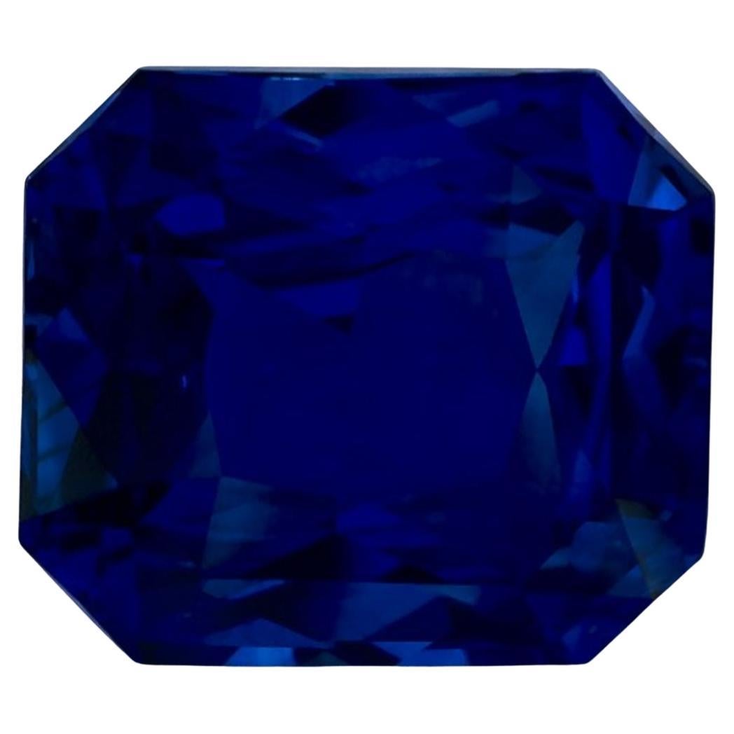 5.44 qt zafiro azul talla octágono gema suelta en venta