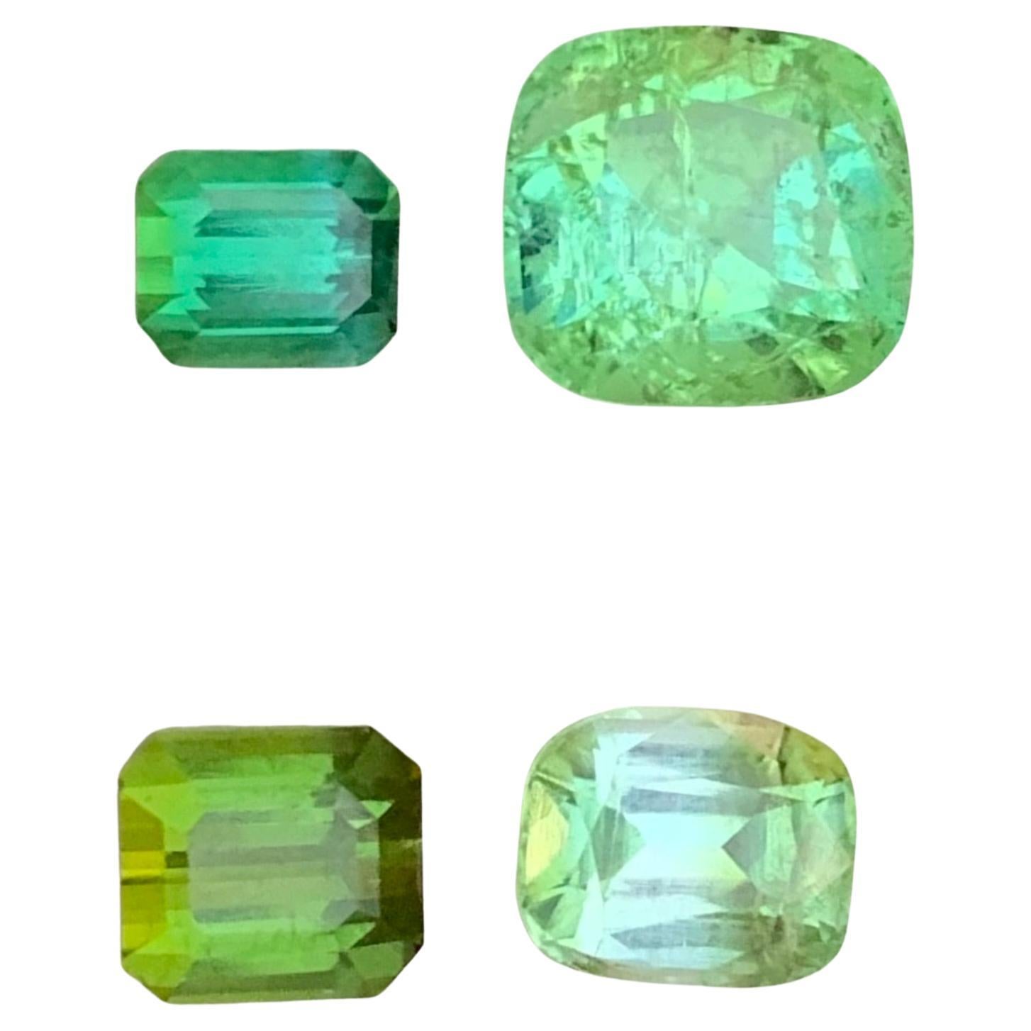 5.45 Carat Natural Loose Tourmaline Lot For Jewellery Making