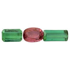 5.45 Carat Natural Loose Tourmaline Set For Jewellery Making