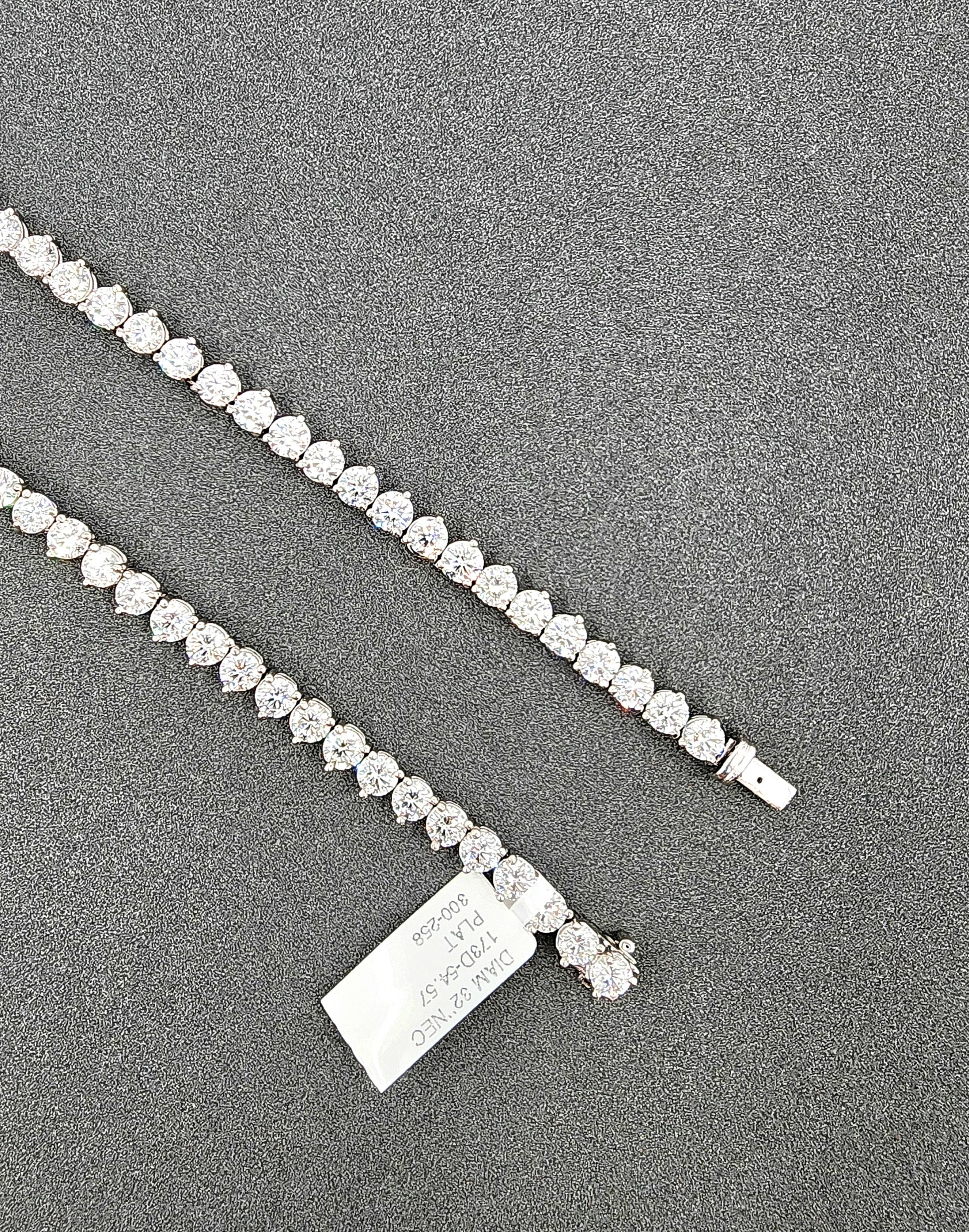 Collana Opera con diamanti rotondi da 54.57 carati in vendita 1