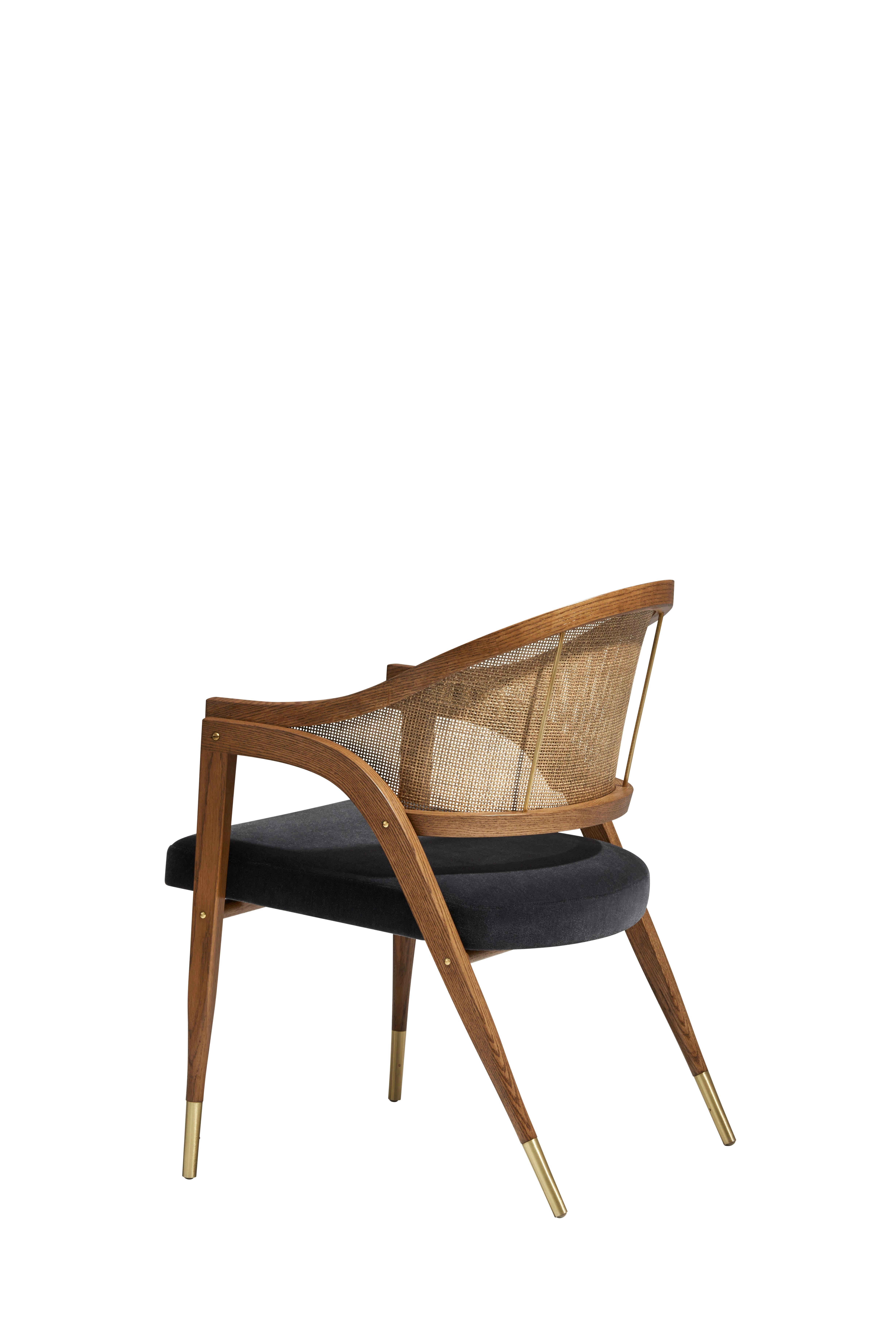 5480 Captain's Chair entworfen von Edward Wormley für DUNBAR im Angebot 3